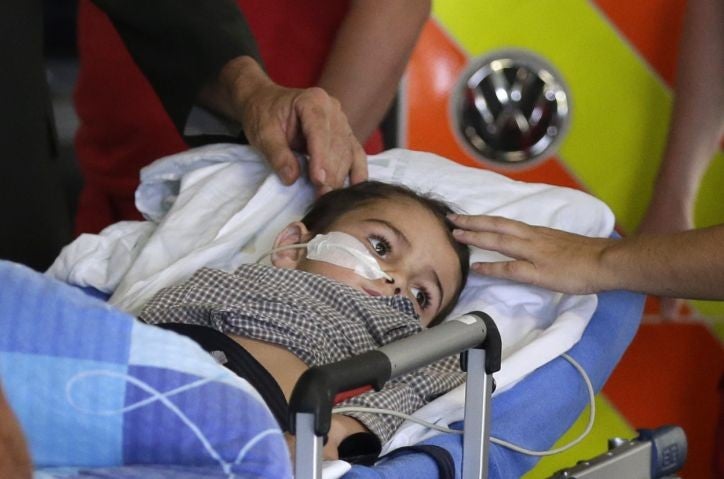 Ashya's arrival in Prague