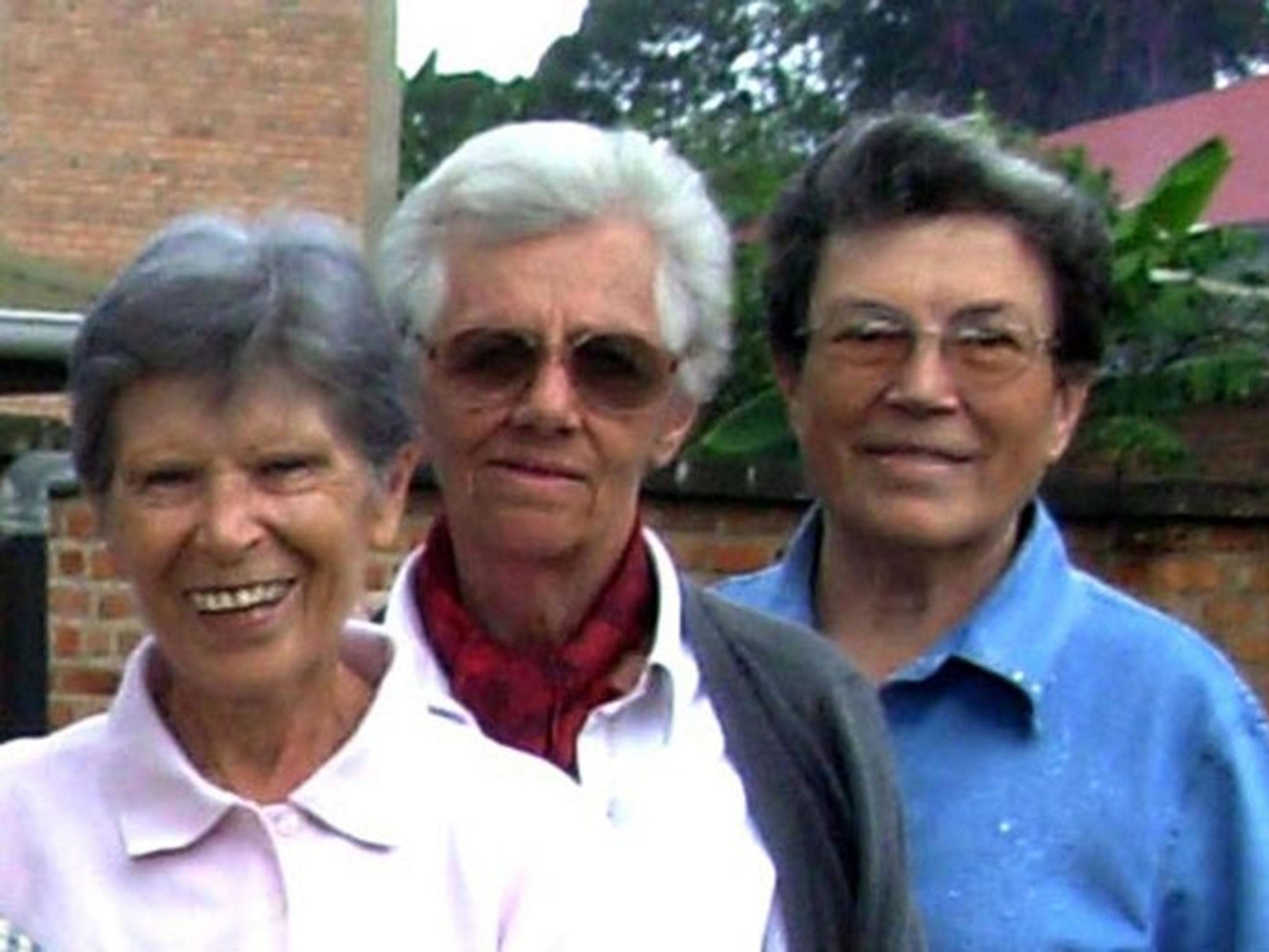 (L-R) Bernardetta Boggian, Olga Raschietti, Lucia Pulici, three Italian nuns murdered while working as missionaries in the African nation of Burundi.