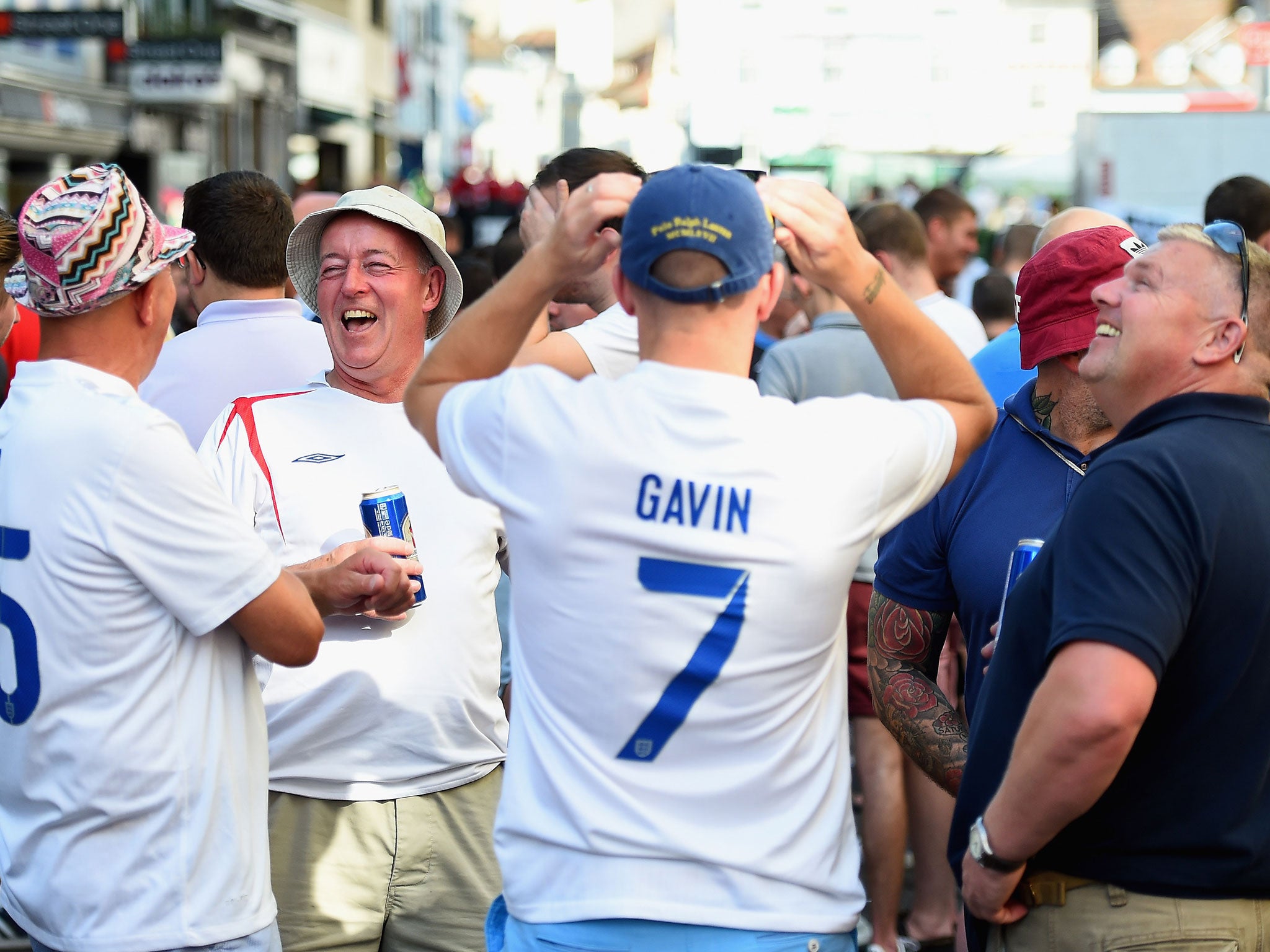 England supporters