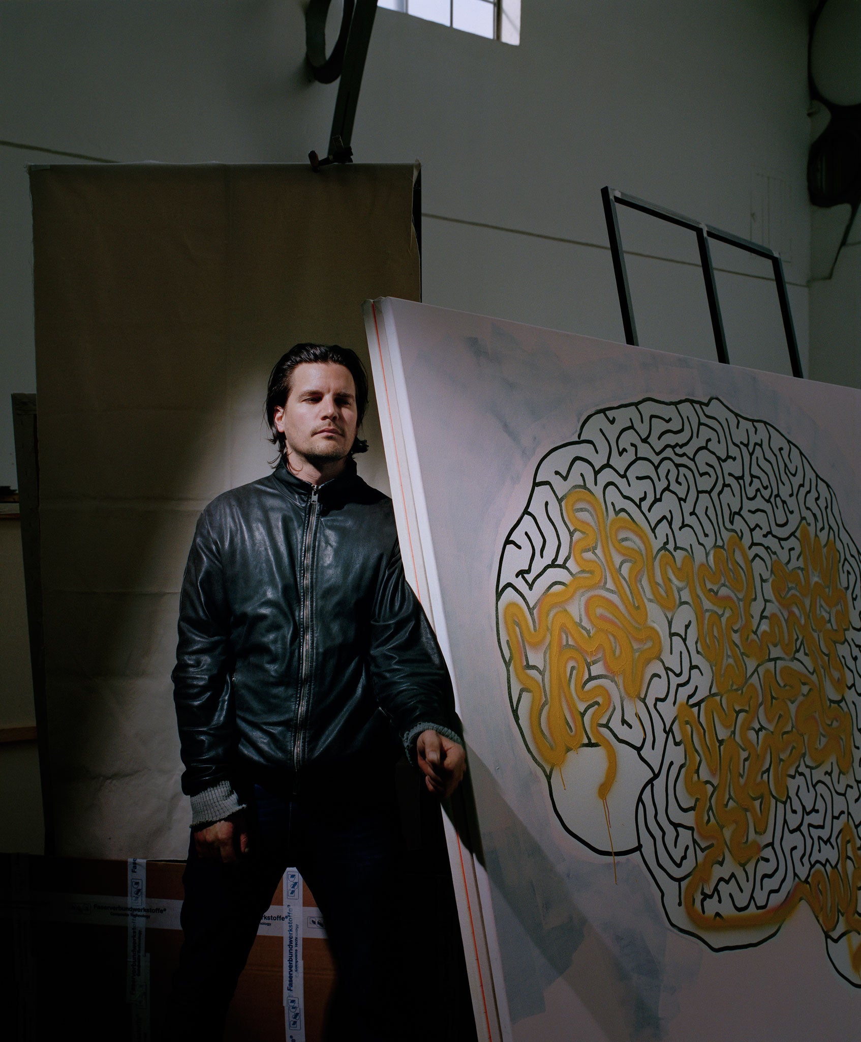 Man of mystery: Michael Sailstorfer in his studio in Berlin