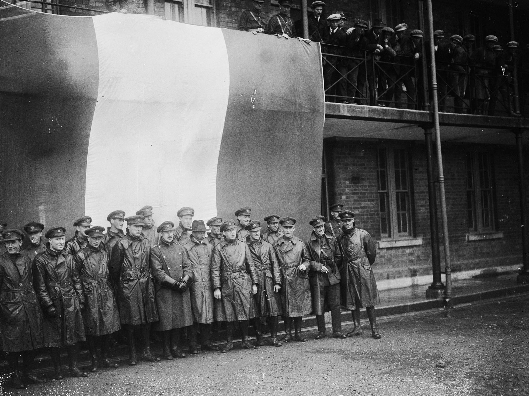 Irish Republican Army officers in May 1922