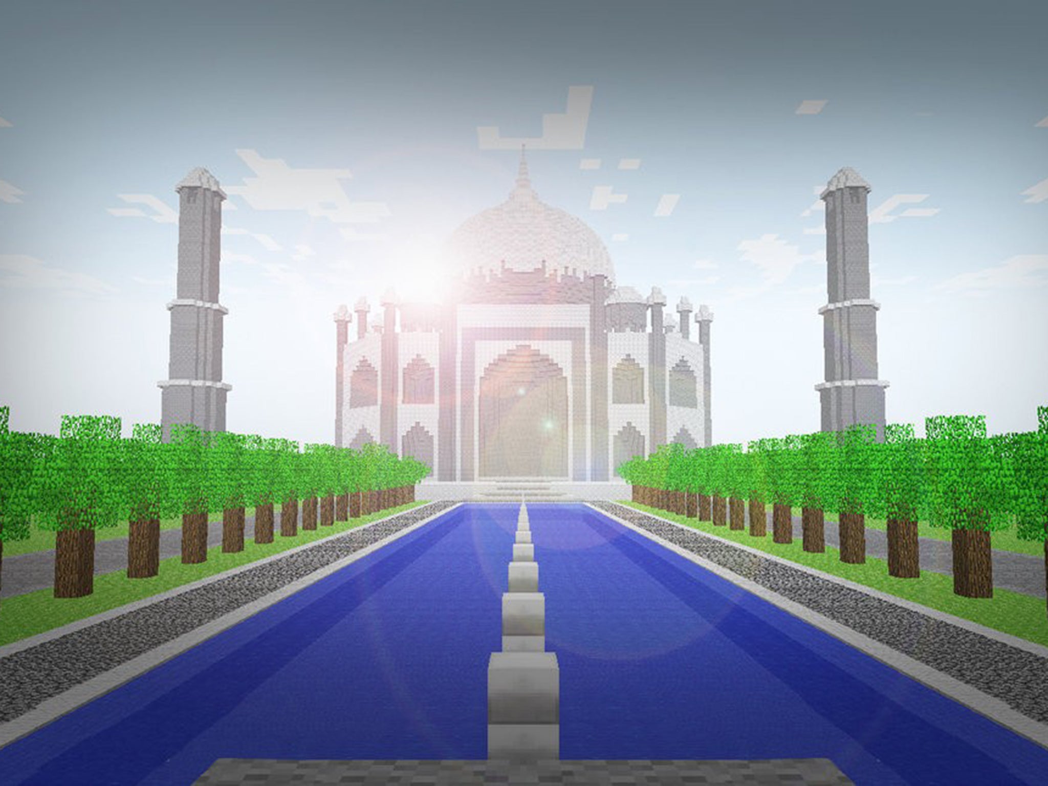 The original Taj Mahal may have taken almost two decades to complete, but this is a worthy tribute