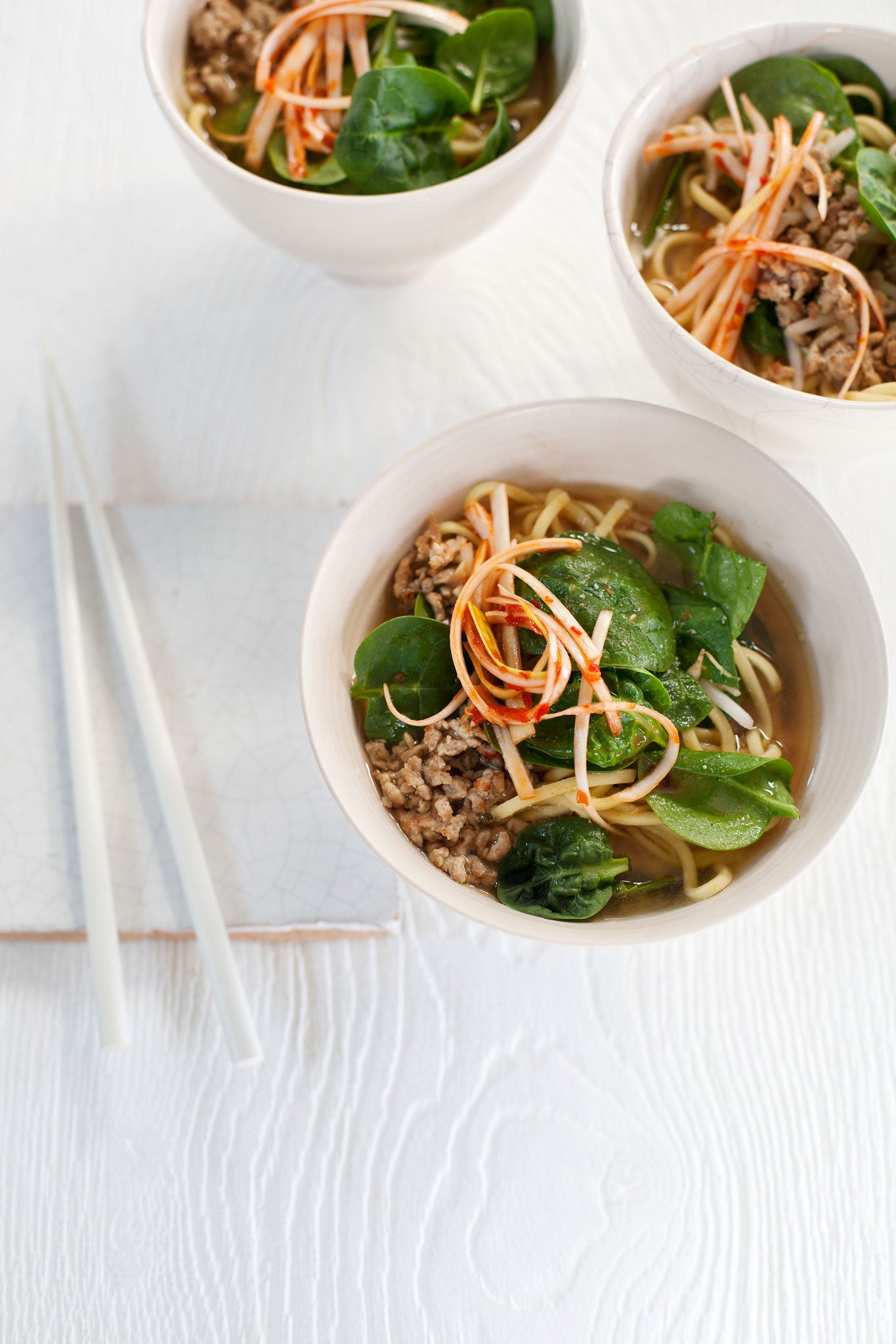 Cutting corners: Bill's miso pork ramen