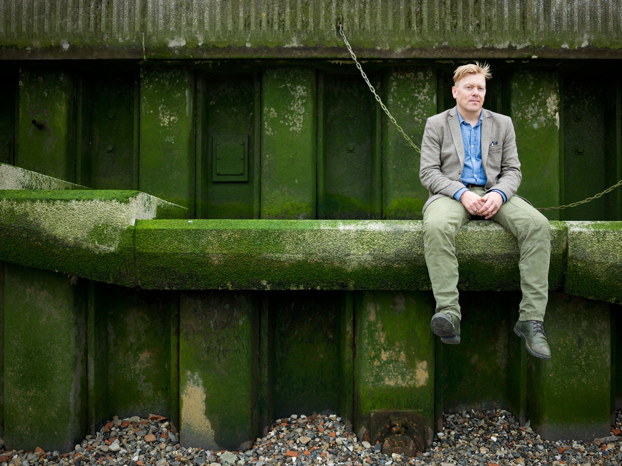 An island view: In a post-political life, Gnarr's political views are still forthright, including rejecting membership of Nato and ambivalence towards EU membership