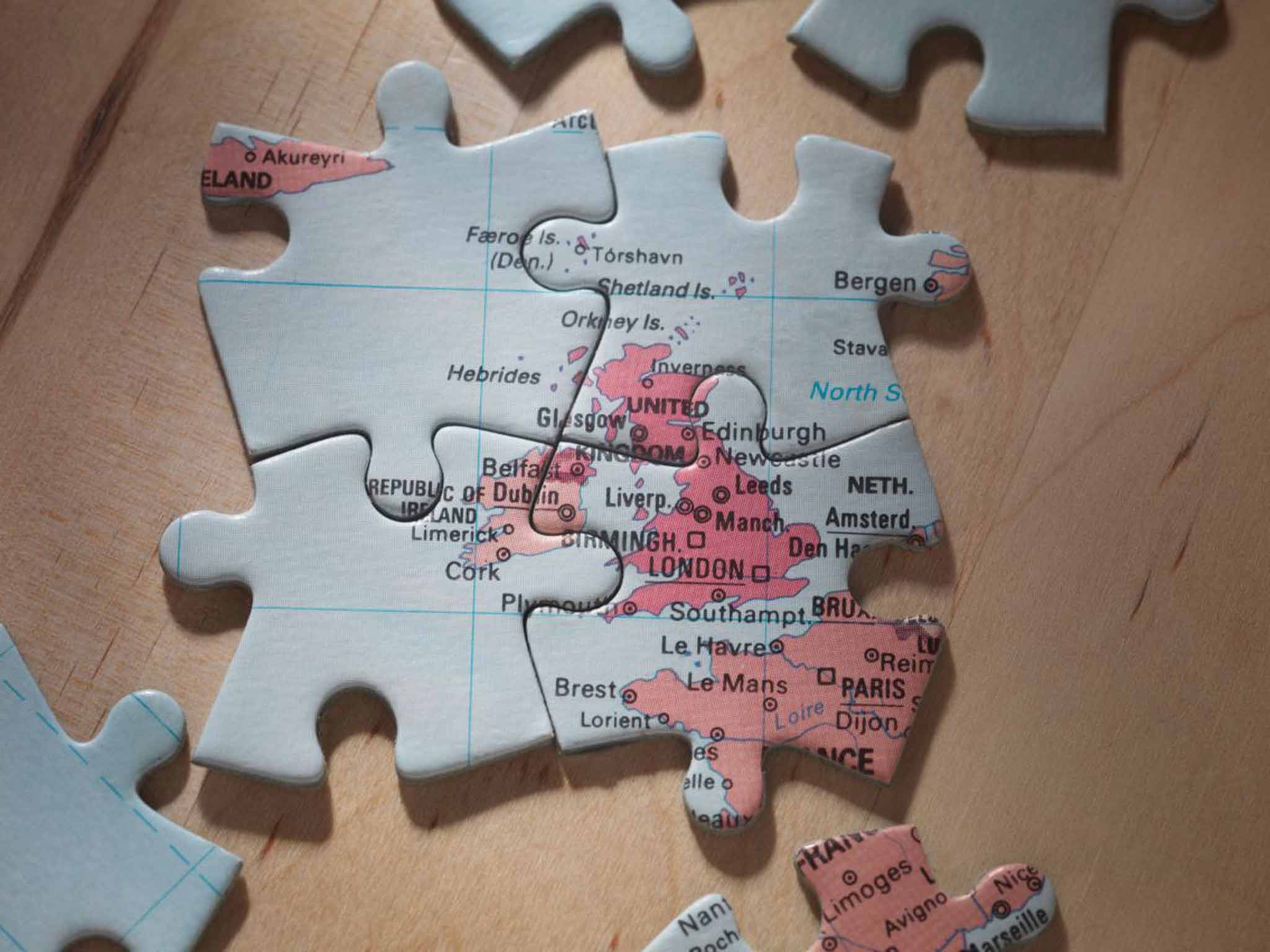 Nationalist jigsaw: England will remain the dominant power of these islands, both in economic terms and population, for the foreseeable future (Alamy)