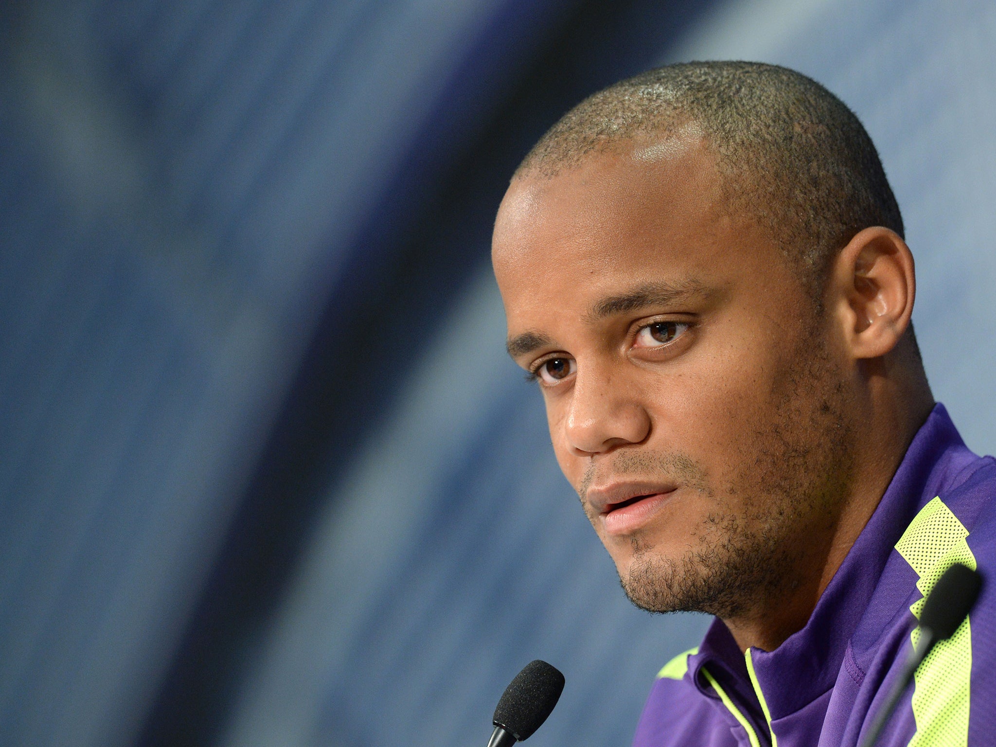 Manchester City captain Vincent Kompany