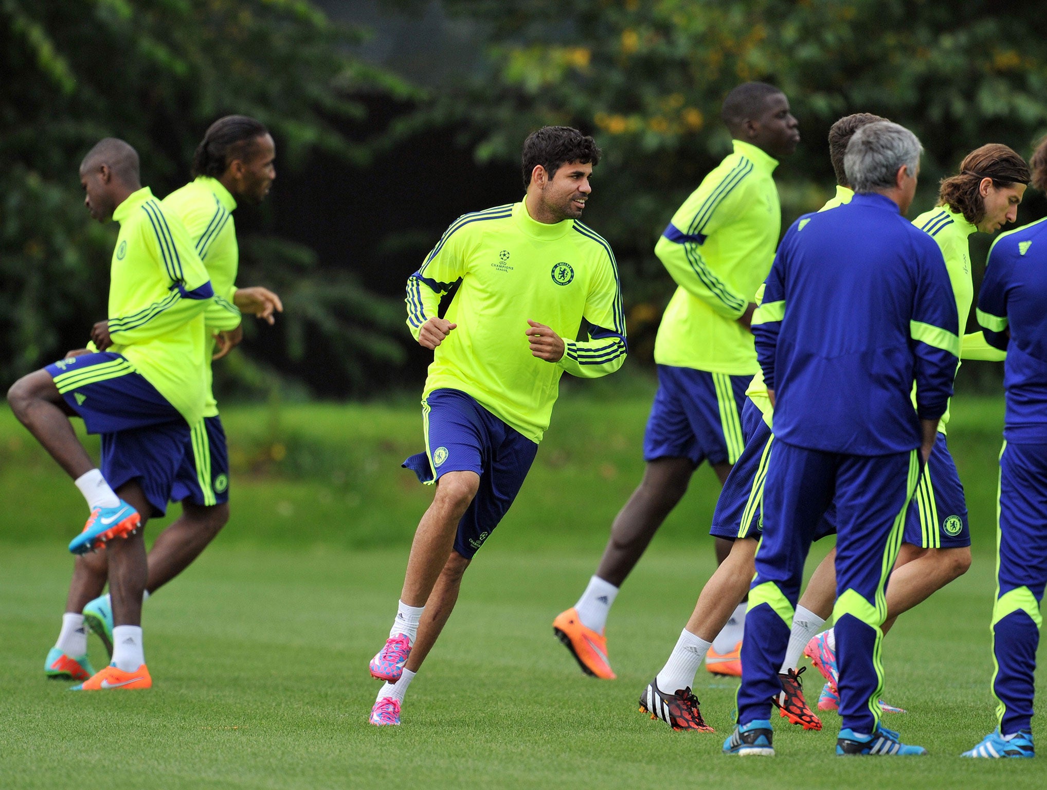 Chelsea training