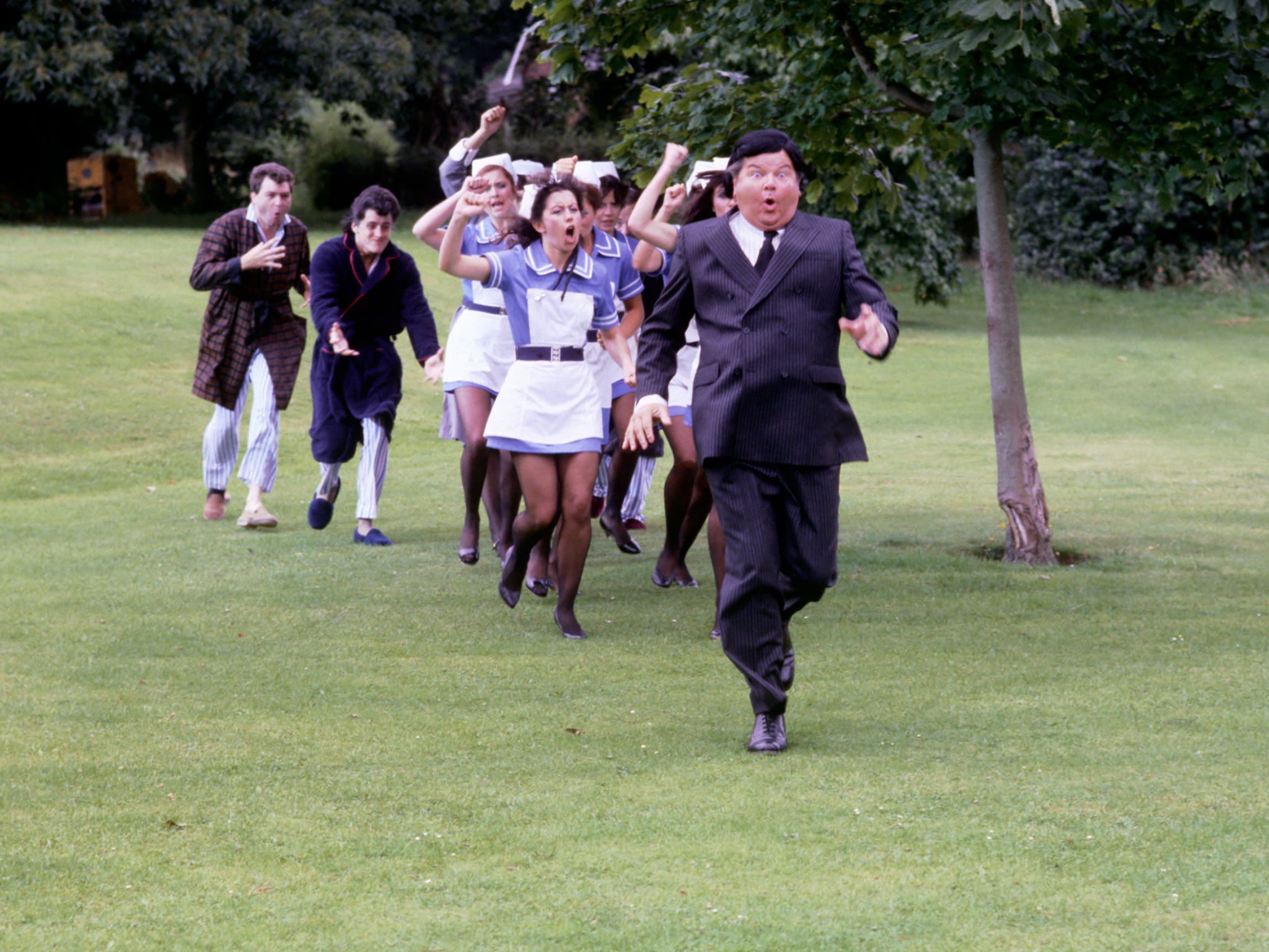 Was Benny Hill the true pioneer of Hyperlapse? (Rex Features)