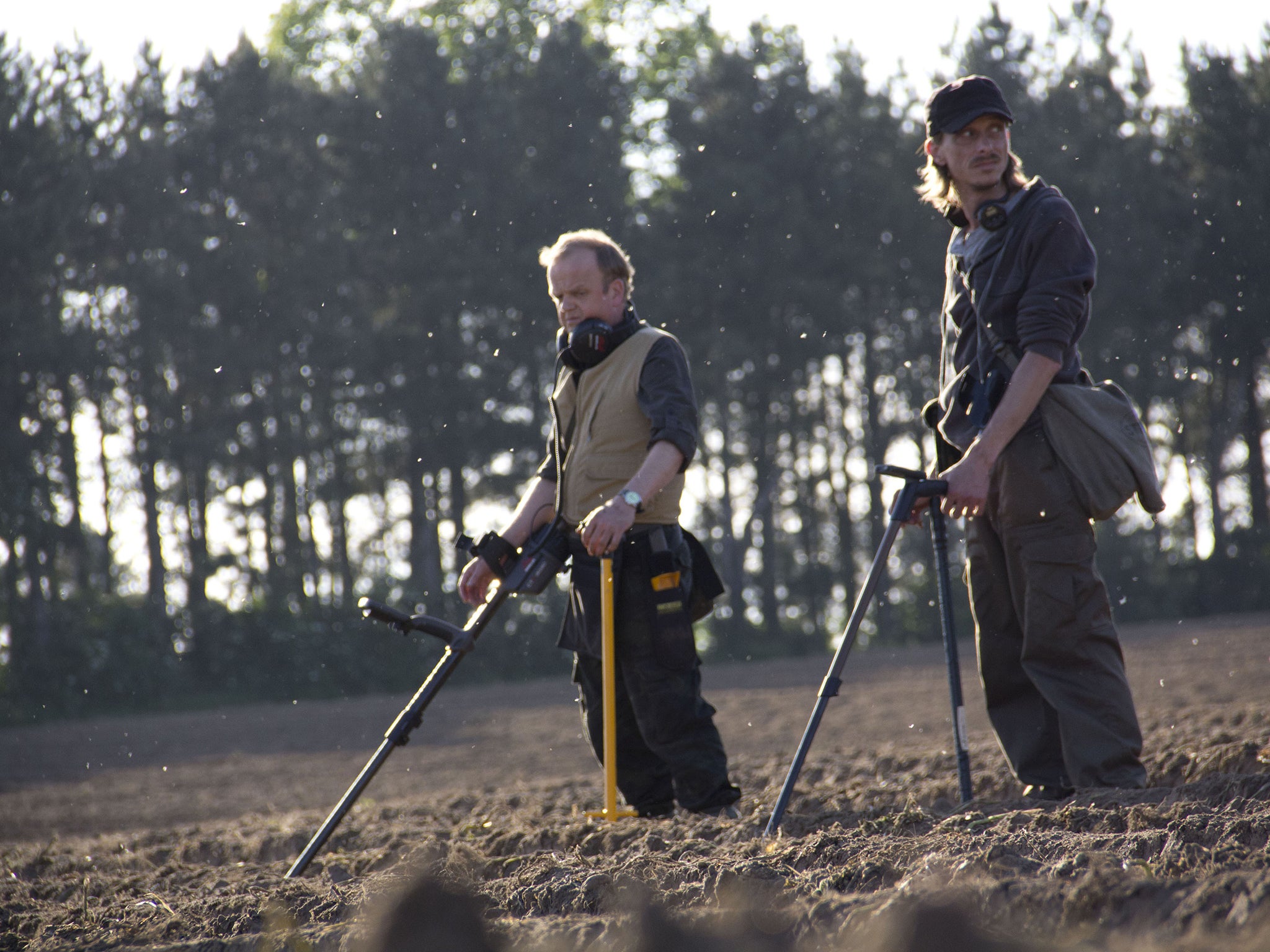 Toby Jones (left) and Mackenzie Crook in BBC4’s new comedy The Detectorists