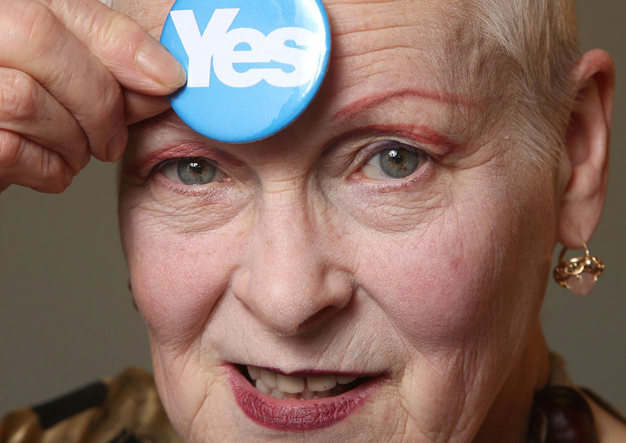 Vivienne Westwood has said that she hates England