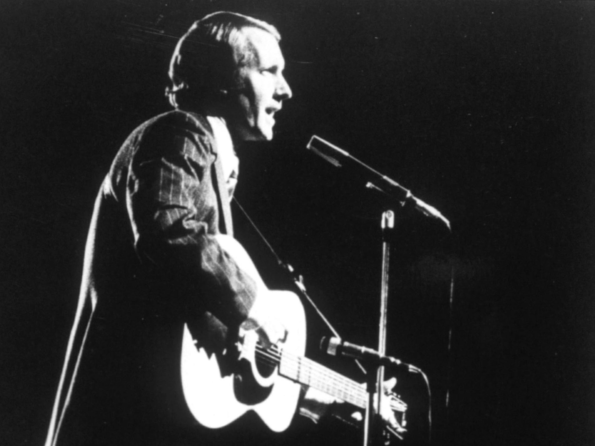 George Hamilton: ‘I accept that some folks think I’m bland,’ he said, ‘but I try to interpret songs which say something’