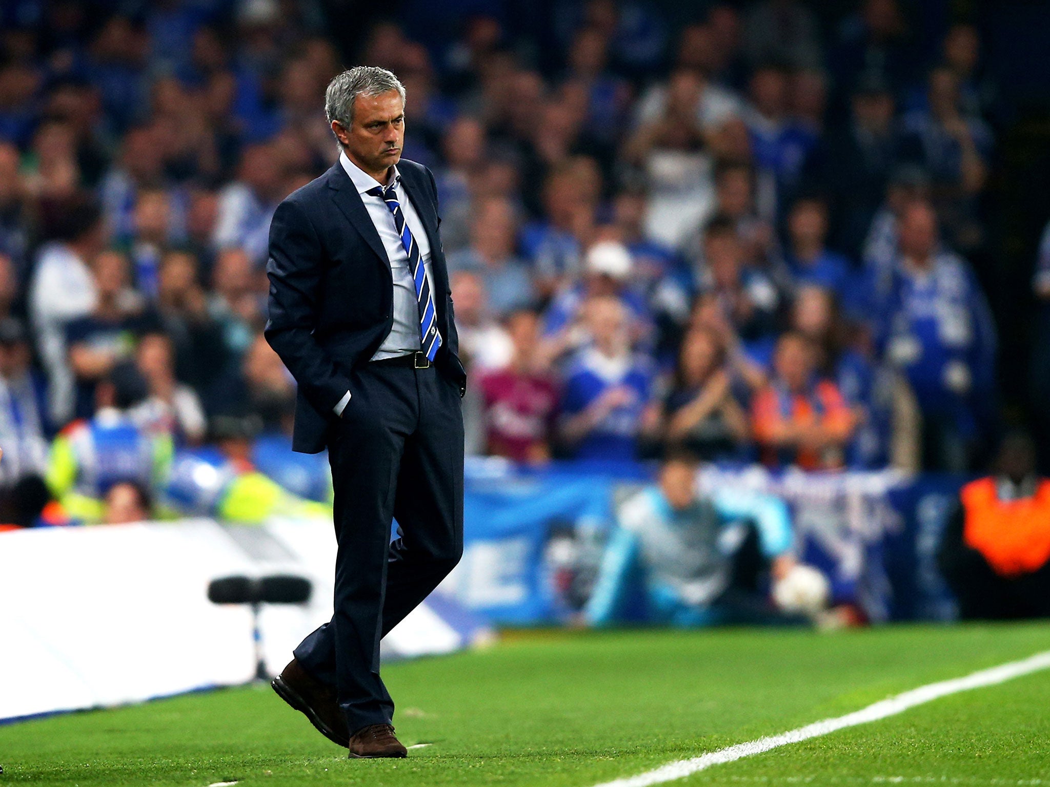 Jose Mourinho is undefeated in 11 matches against Wenger