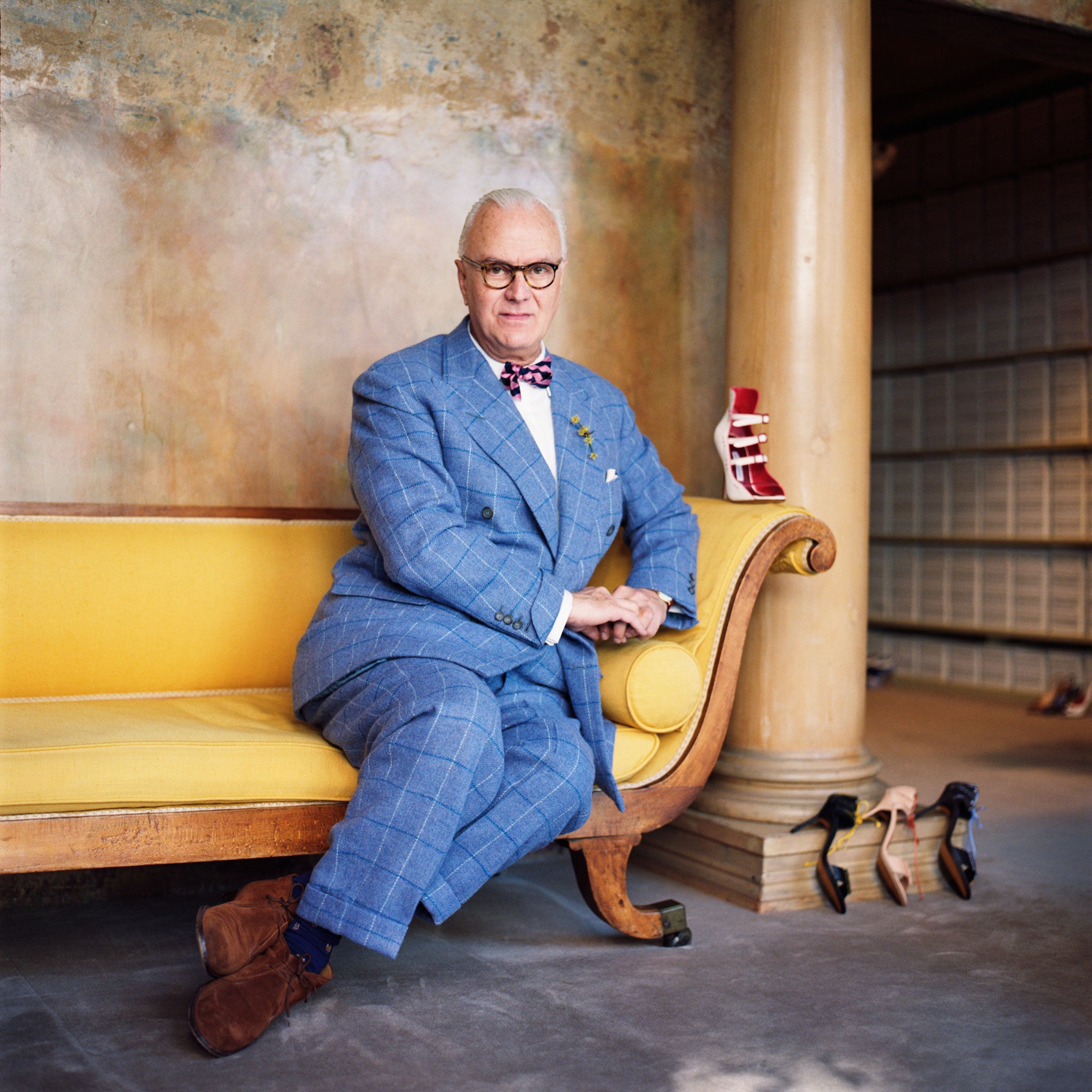 Blahnik says: 'I think I understand the English more than they do themselves'