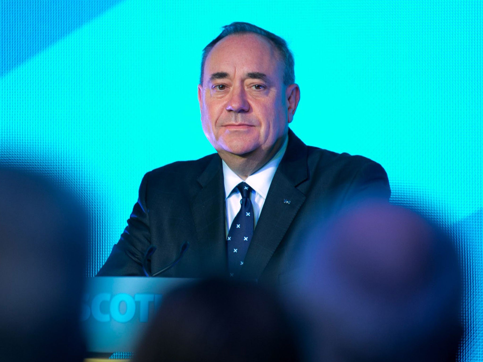 Alex Salmond following Scotland's decision last month to reject independence (Getty)