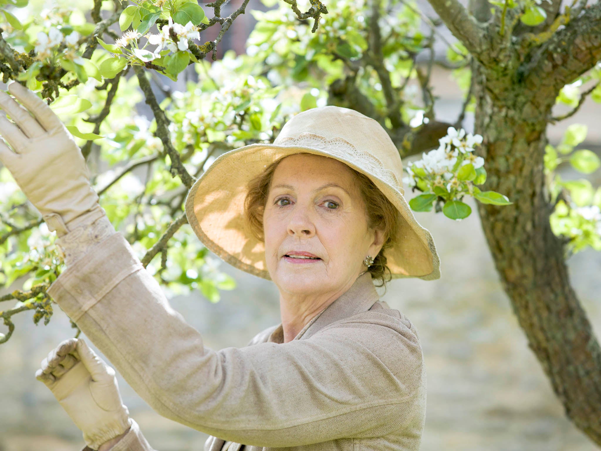 Penelope Wilton as Downton Abbey's Isobel Crawley