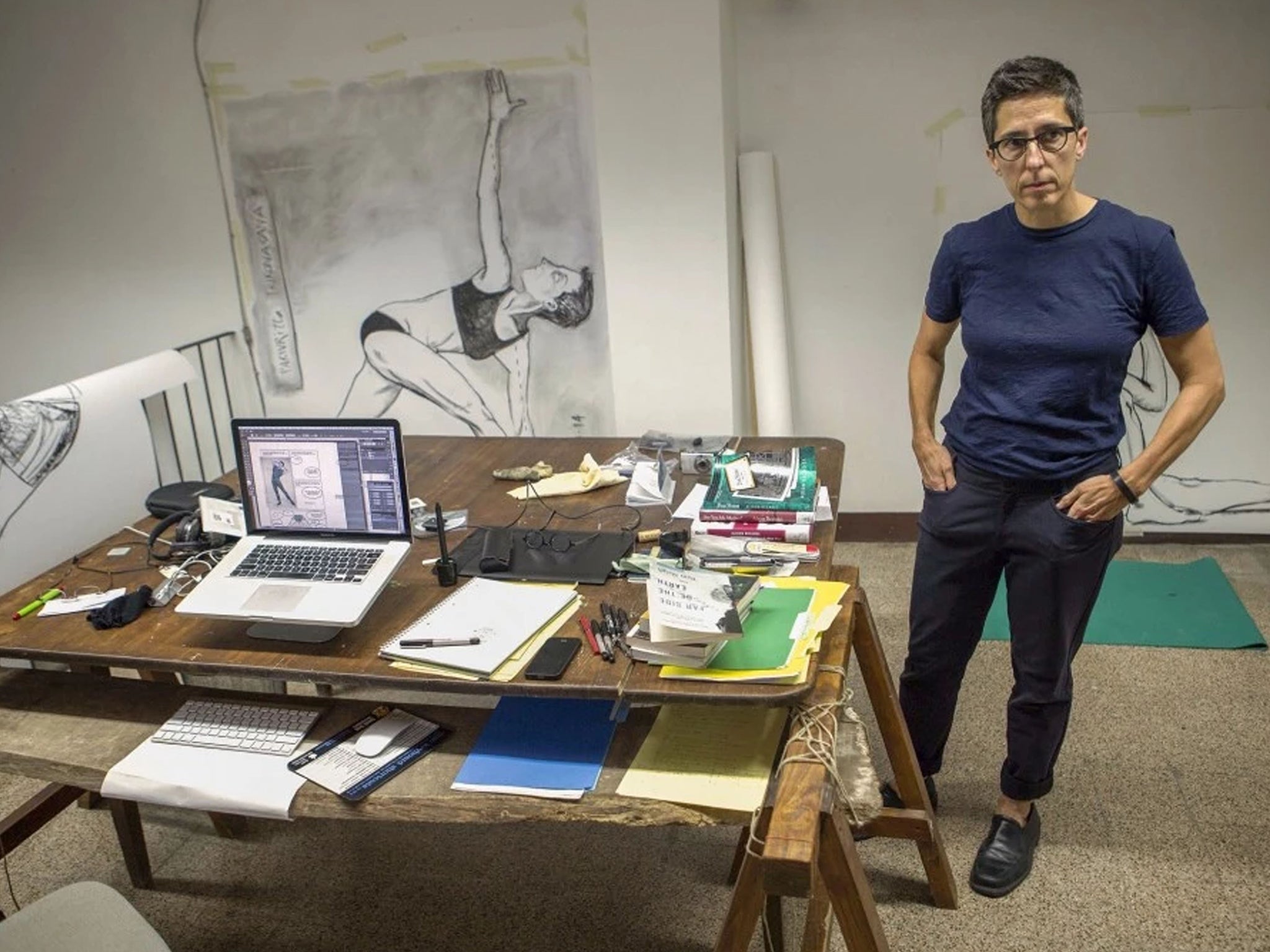 ‘Genius grant’ winner Alison Bechdel; a a feminist cartoonist