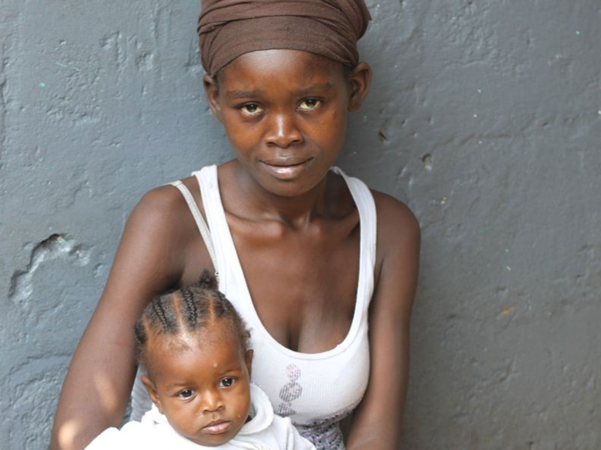 End of hope: Princess Mayers in 2012 with her daughter, Angie, who has since died