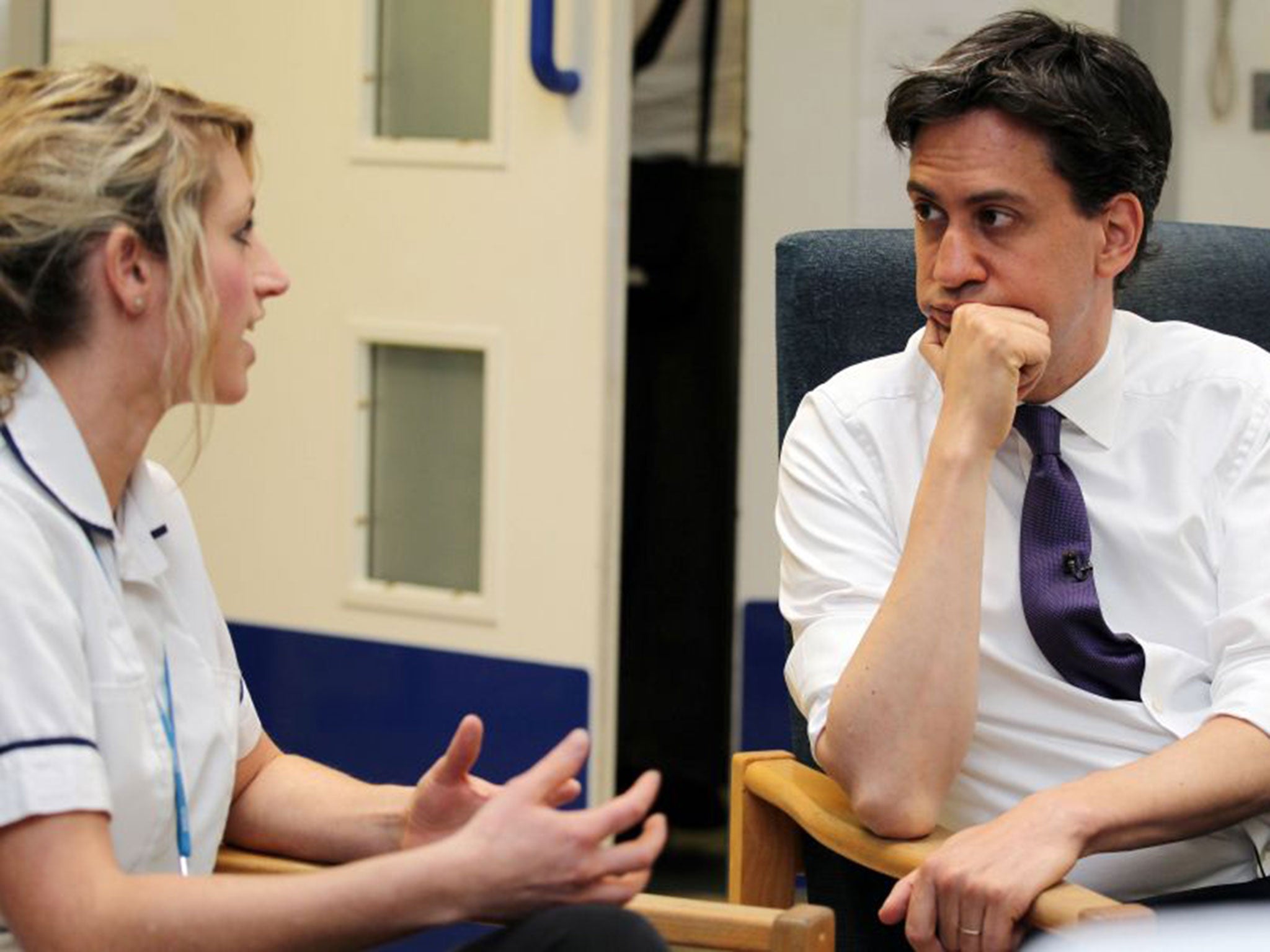 Ed Miliband has been urged to raise income tax to stave off the NHS crisis