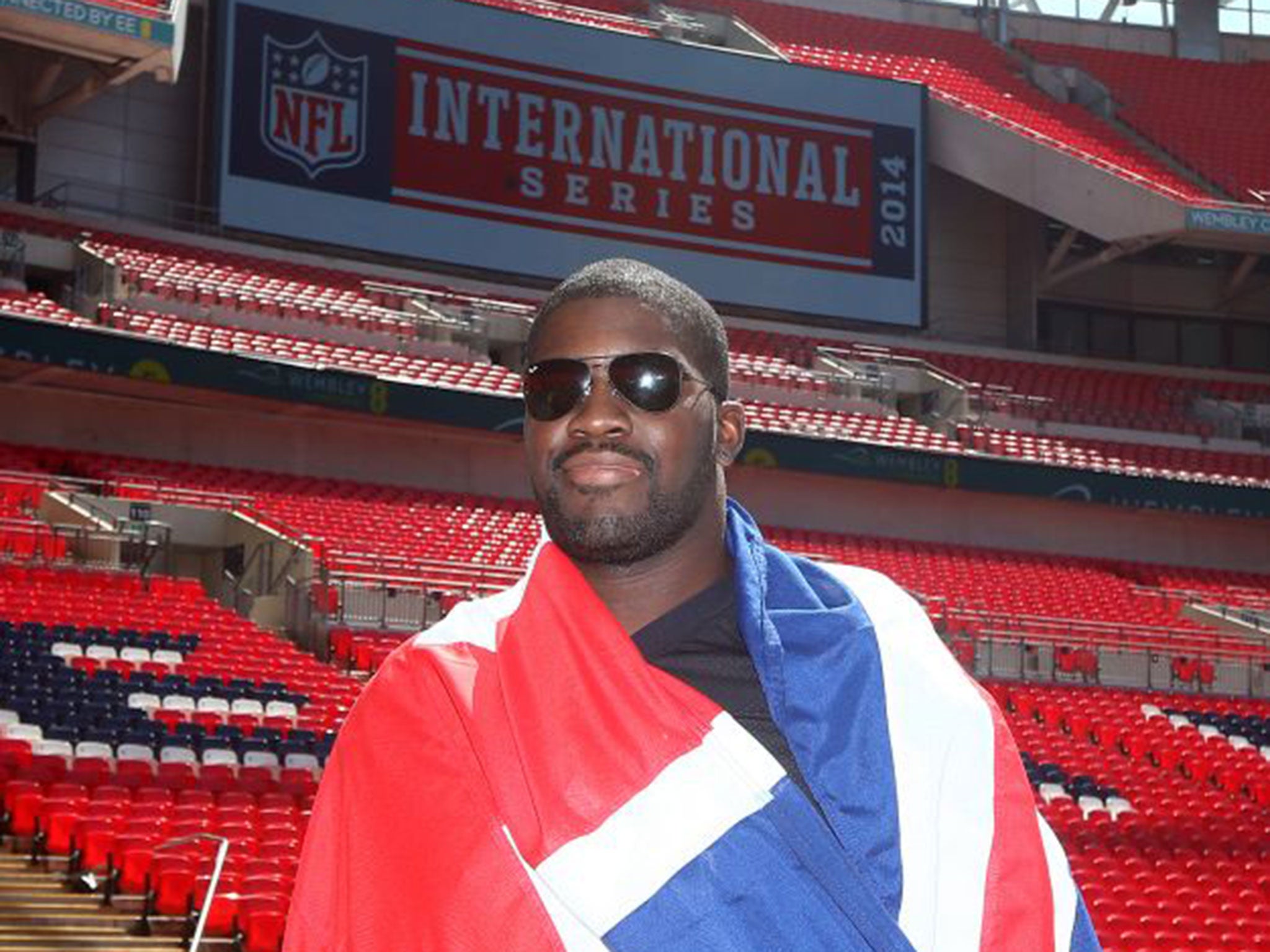 Gridiron glory: Menelik Watson has found success in American football