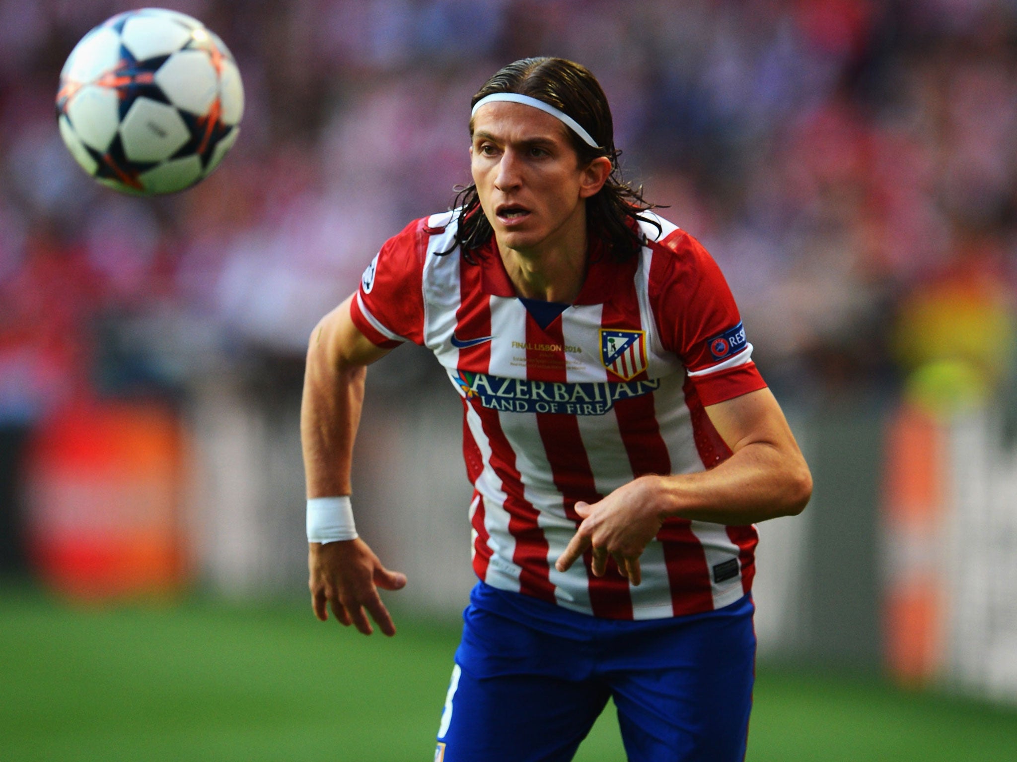 Filipe Luis, who also joined from Atletico Madrid, is a close friend of Costa's (Getty)