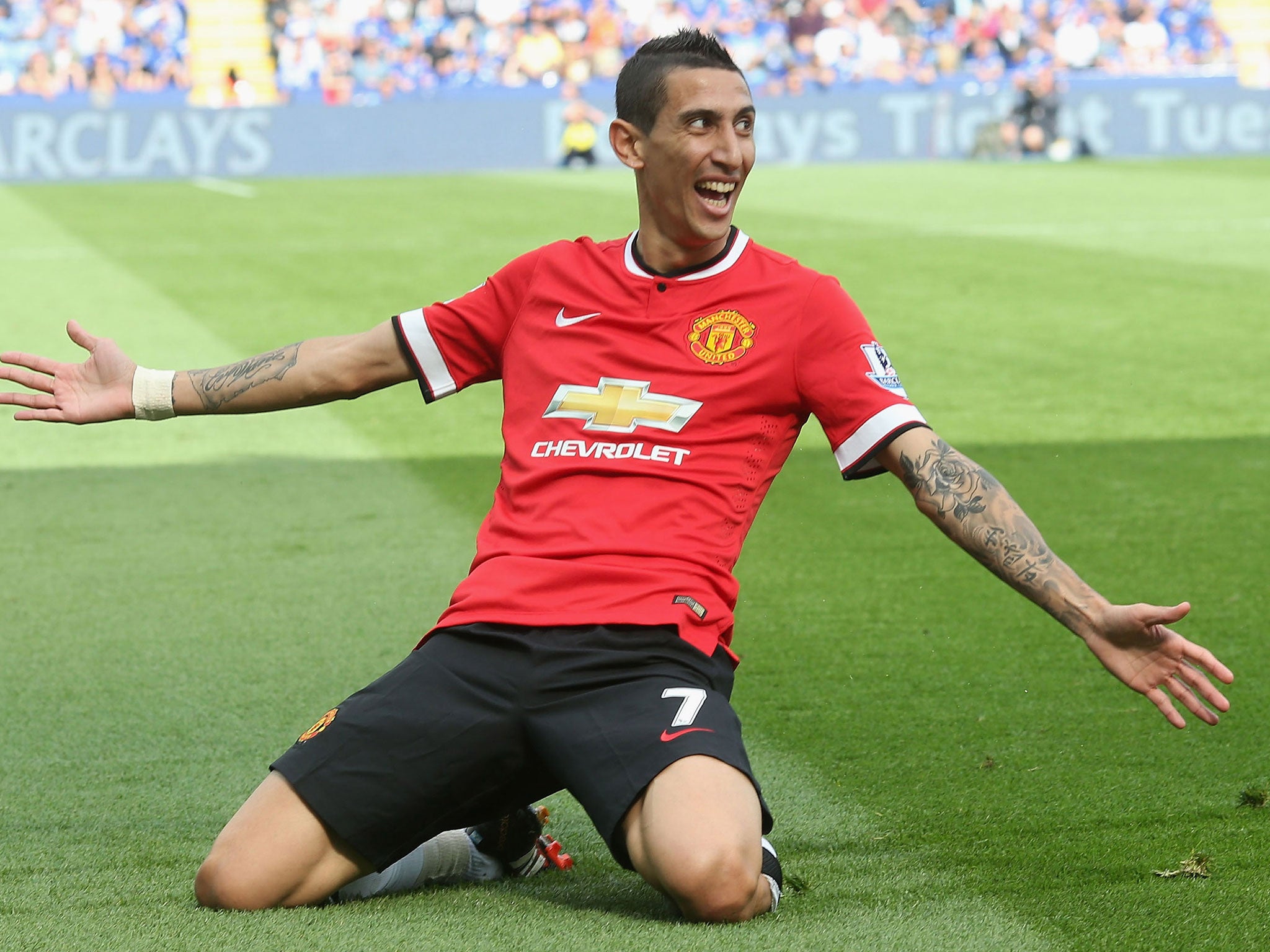 Di Maria doubles United's advantage