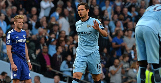 Frank Lampard and the non-celebration