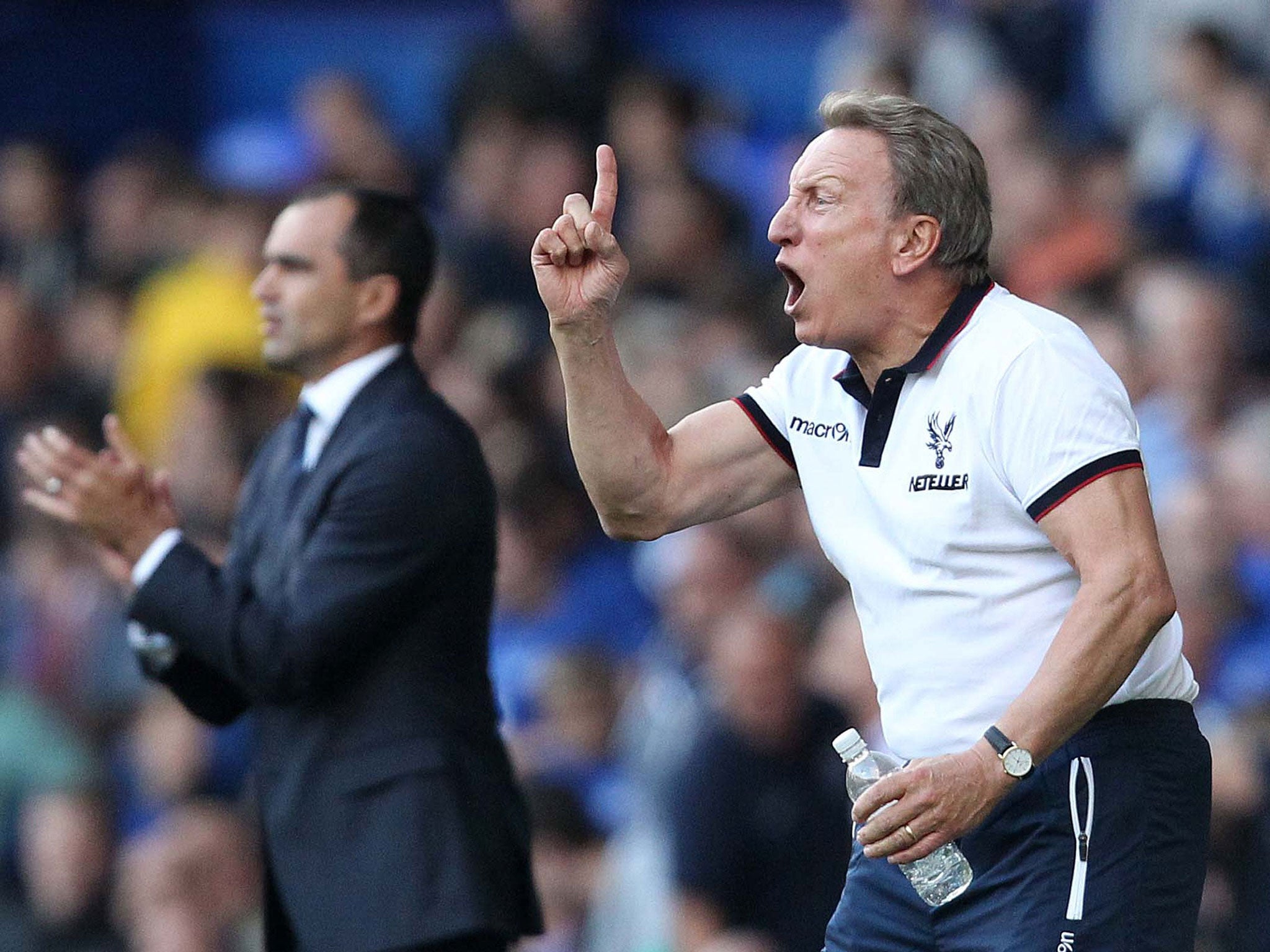 Warnock pictured during the win at the weekend