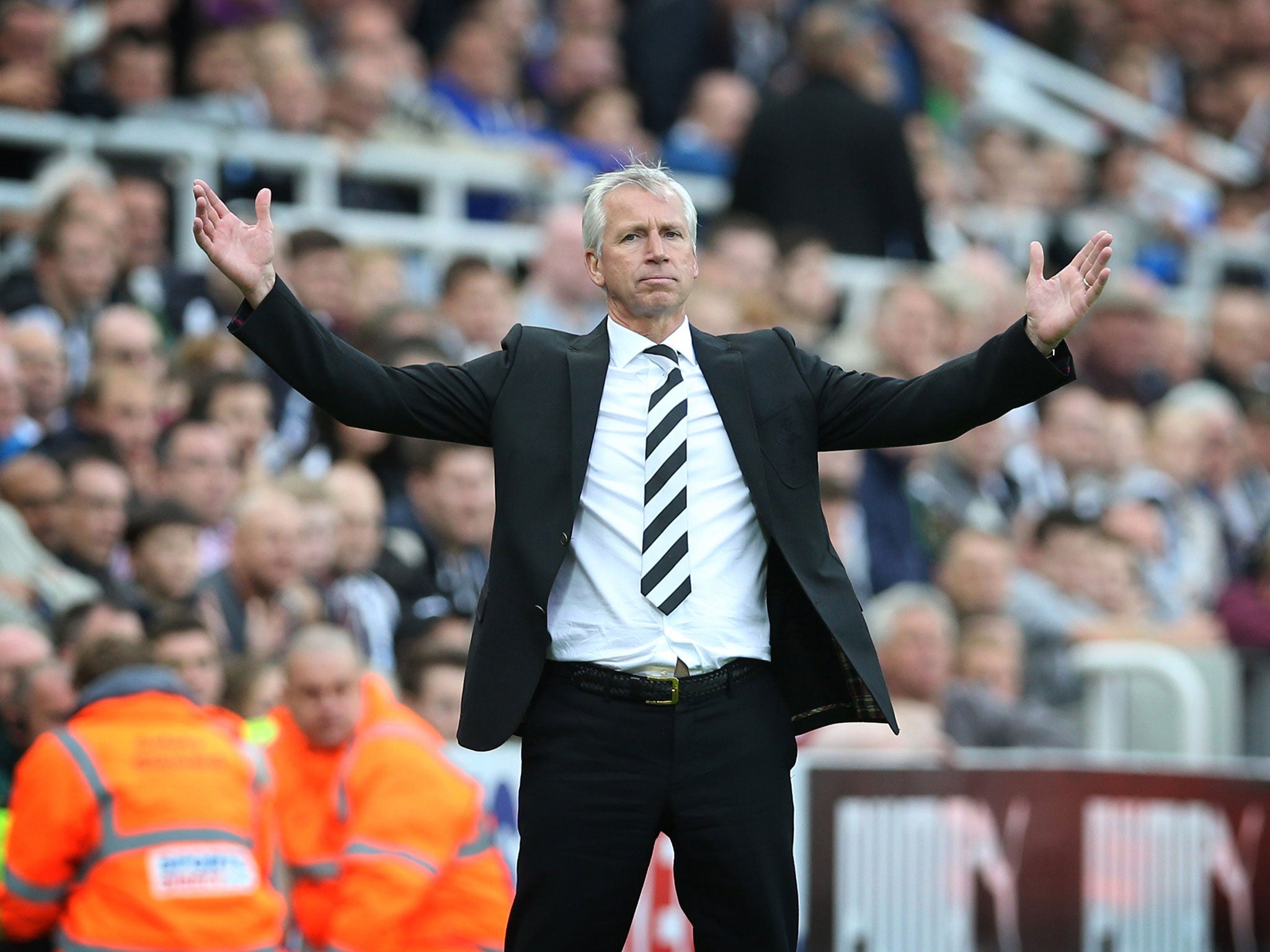 Alan Pardew remains under pressure