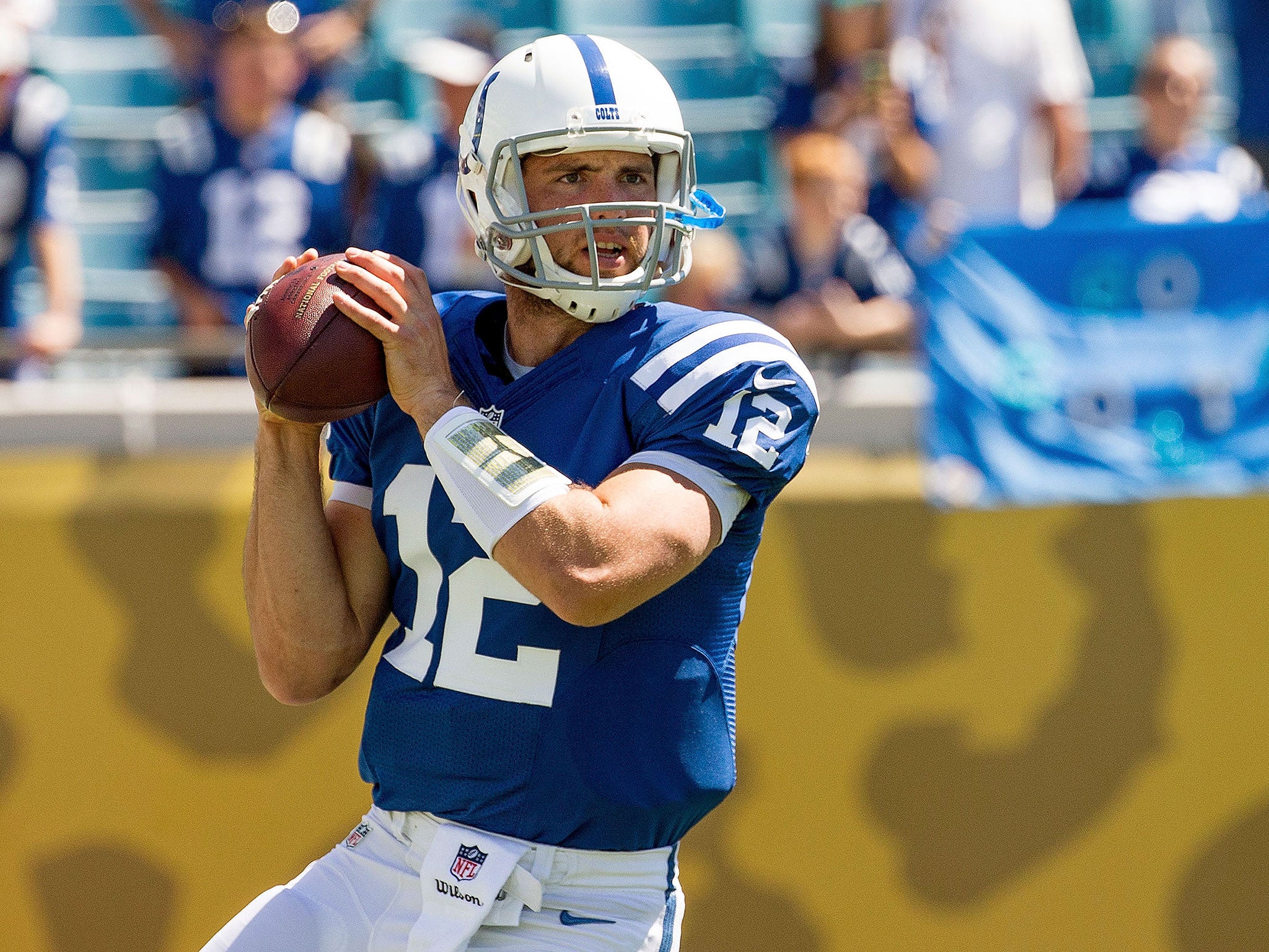 Andrew Luck led the Colts to a resounding victory over the Jaguars