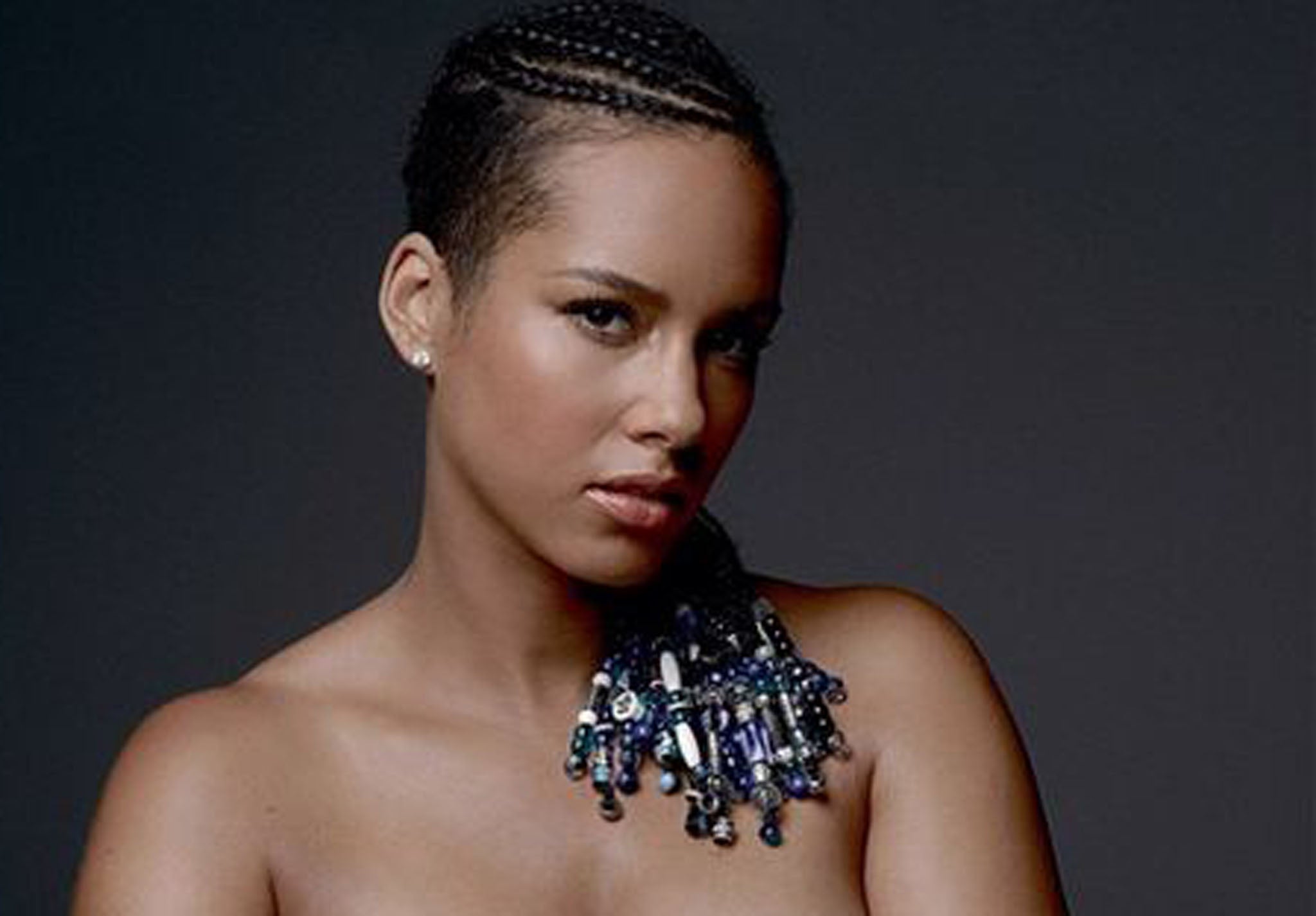 Alicia Keys posted a nude image of herself on Instagram in order to raise awareness for her new social media campaign, #WeAreHere