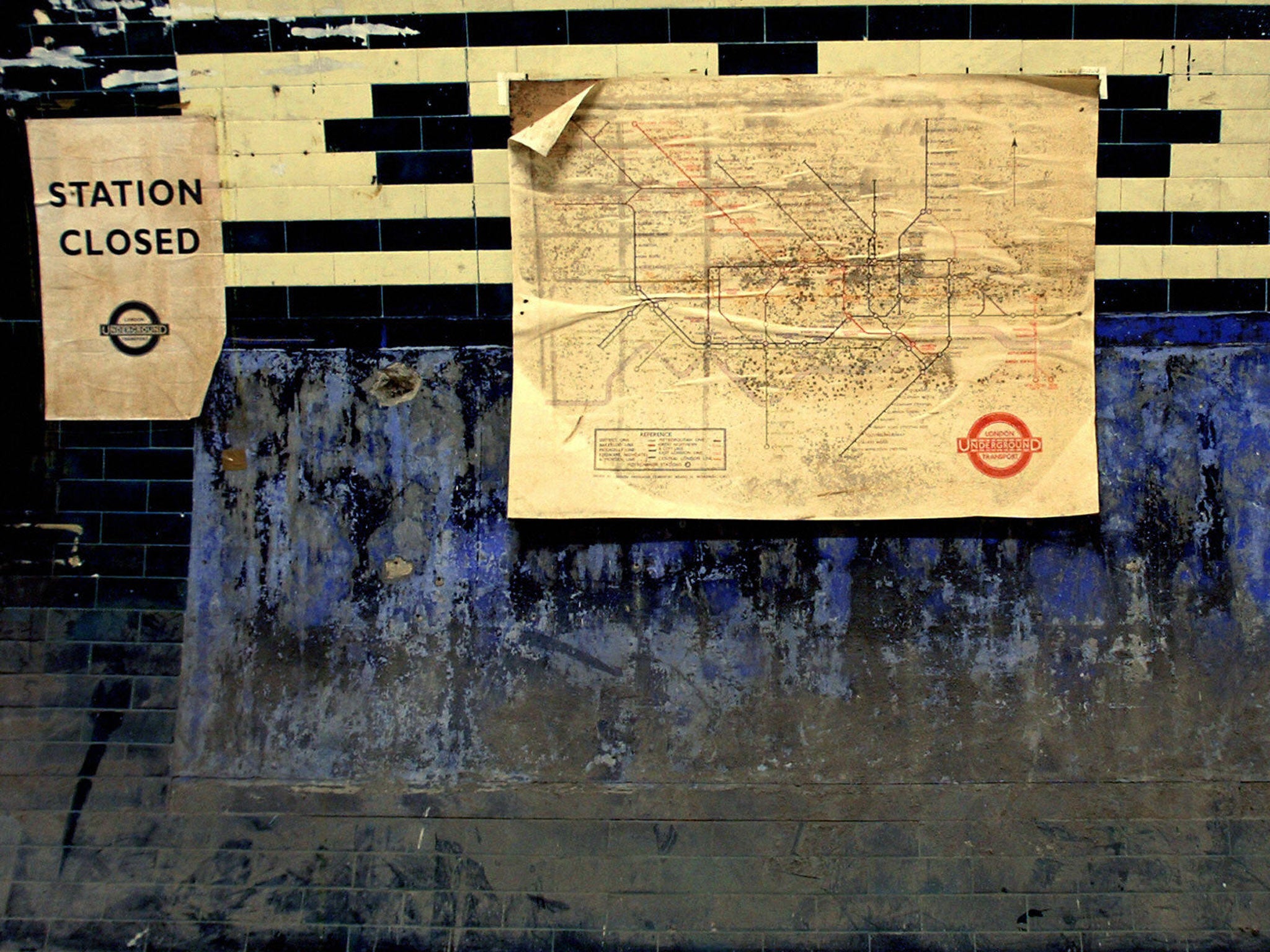 Aldwych is one of the Tube network's derelict stations