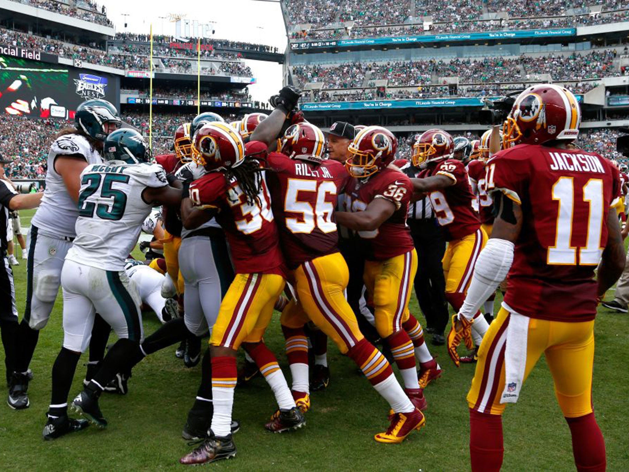 Philadelphia Eagles, Washington Redskins