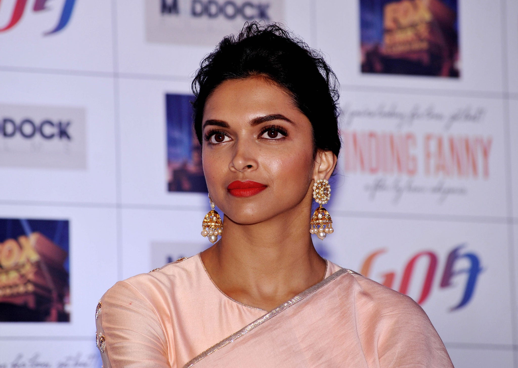 Bollywood actress Deepika Padukone publicly condemned the Times of India for publishing an article about her "cleavage show" at a film premiere she attended