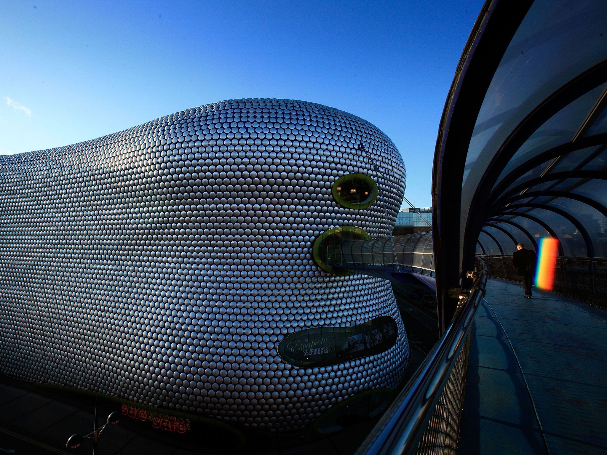 The futuristic landmark Selfridges store at The Bullring Shopping Centre in Birmingham. The second city is one of the ten who've joined the call to seize back control from Westminster