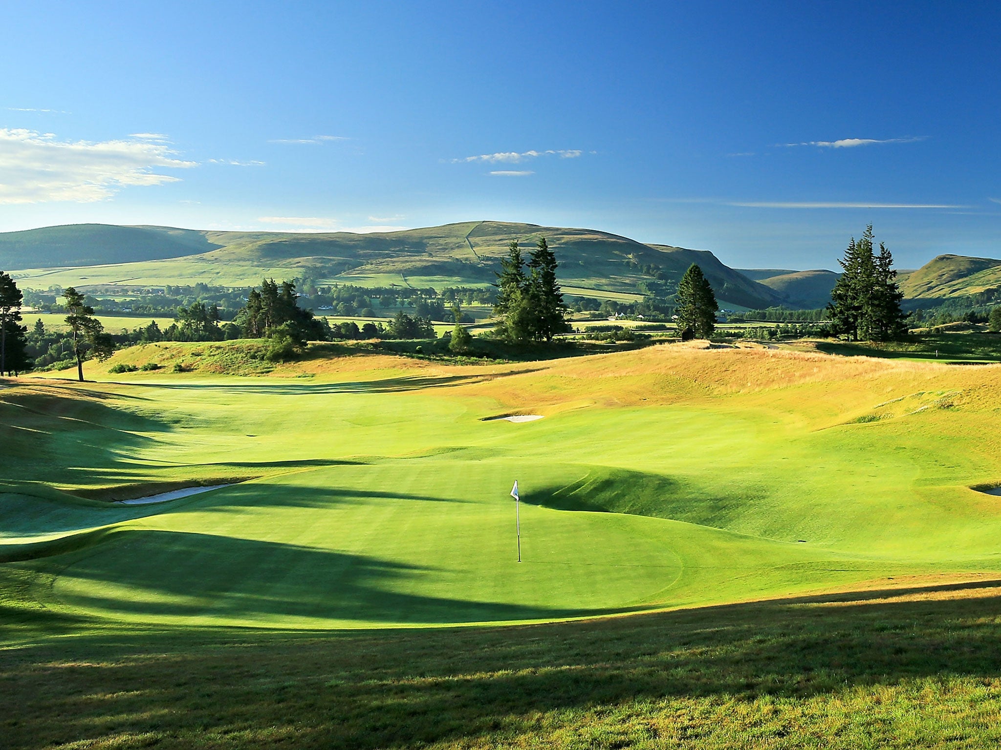 Gleneagles 18th hole