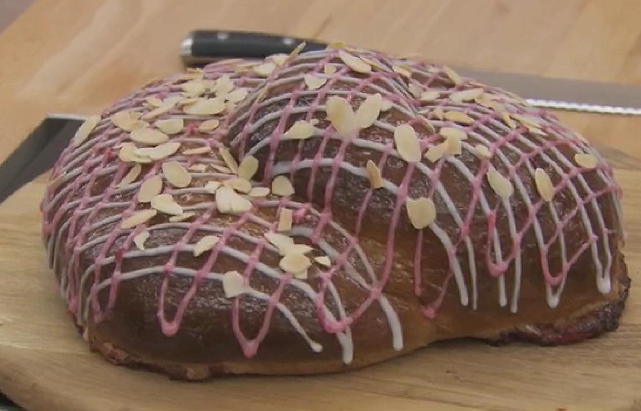 Martha's spiced plum loaf