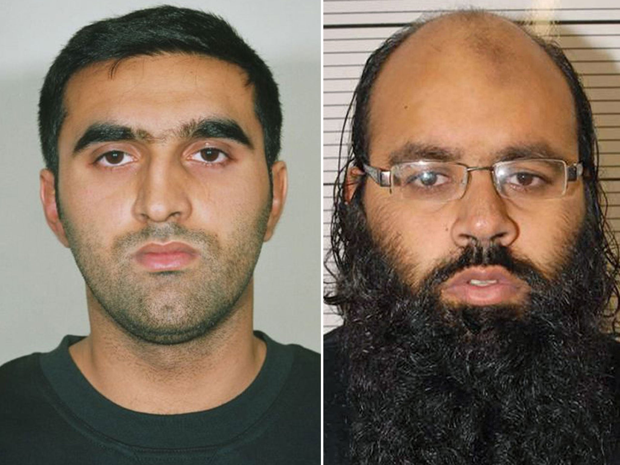 Omar Khyam, left, and, Irfan Naseer, were both graduates ‘brainwashed’ into becoming terrorists