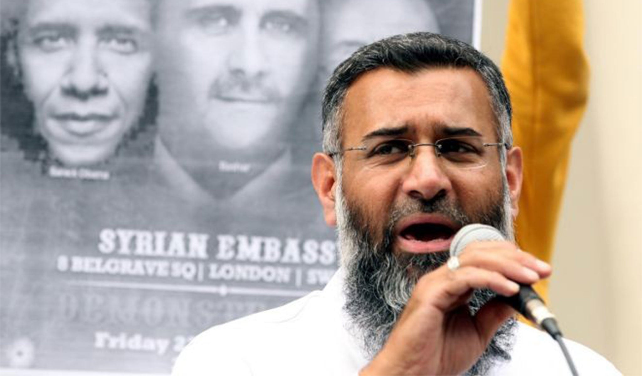 Anjem Choudary frequently espouses grievance narratives alleging the ill treatment of Muslim prisoners