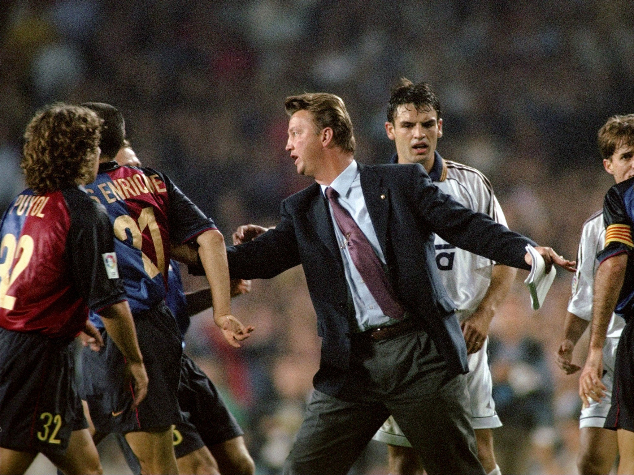 He lost just one of eight El Clasico's in two spells as Barca manager