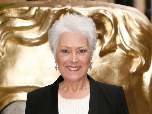 Lynda Bellingham pictured in April