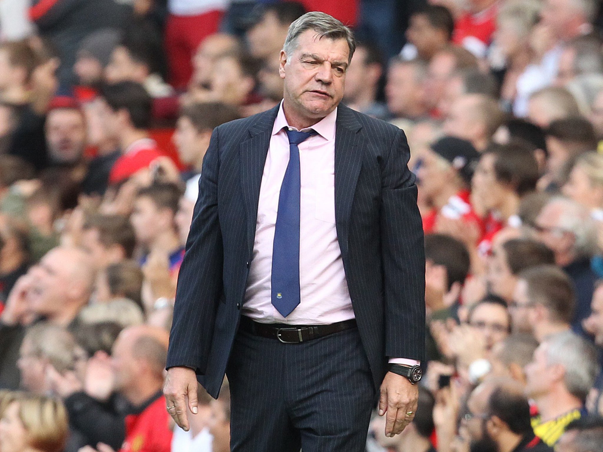 West Ham manager Sam Allardyce