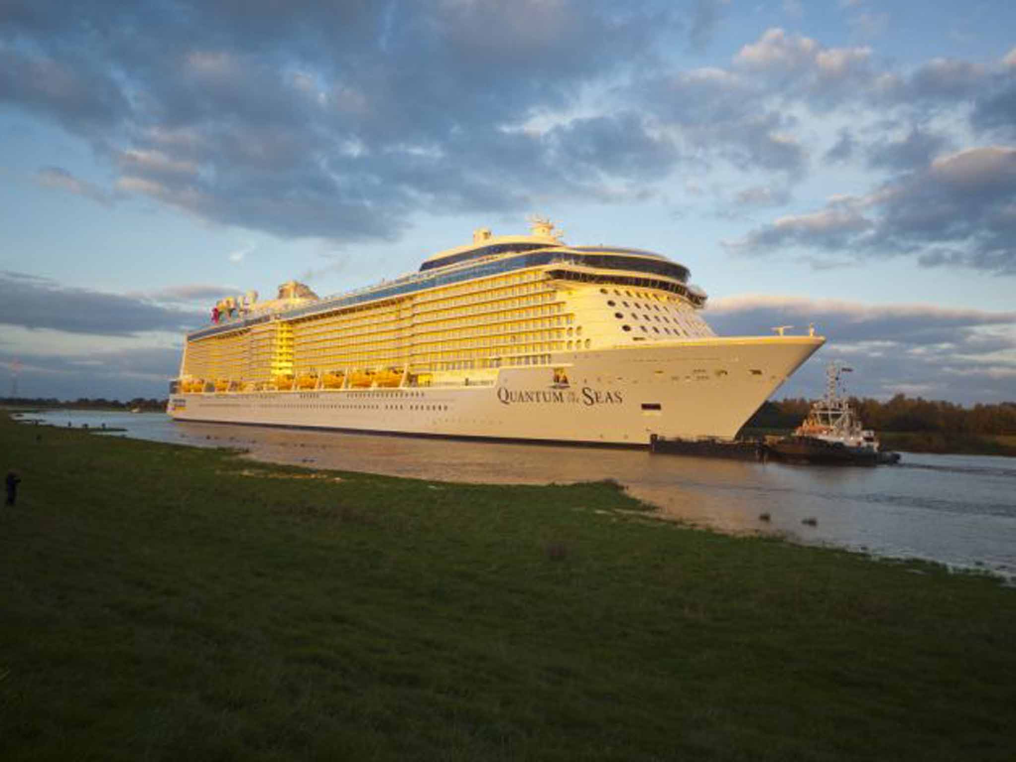 Spanking new: Royal Caribbean's Quantum of the Seas