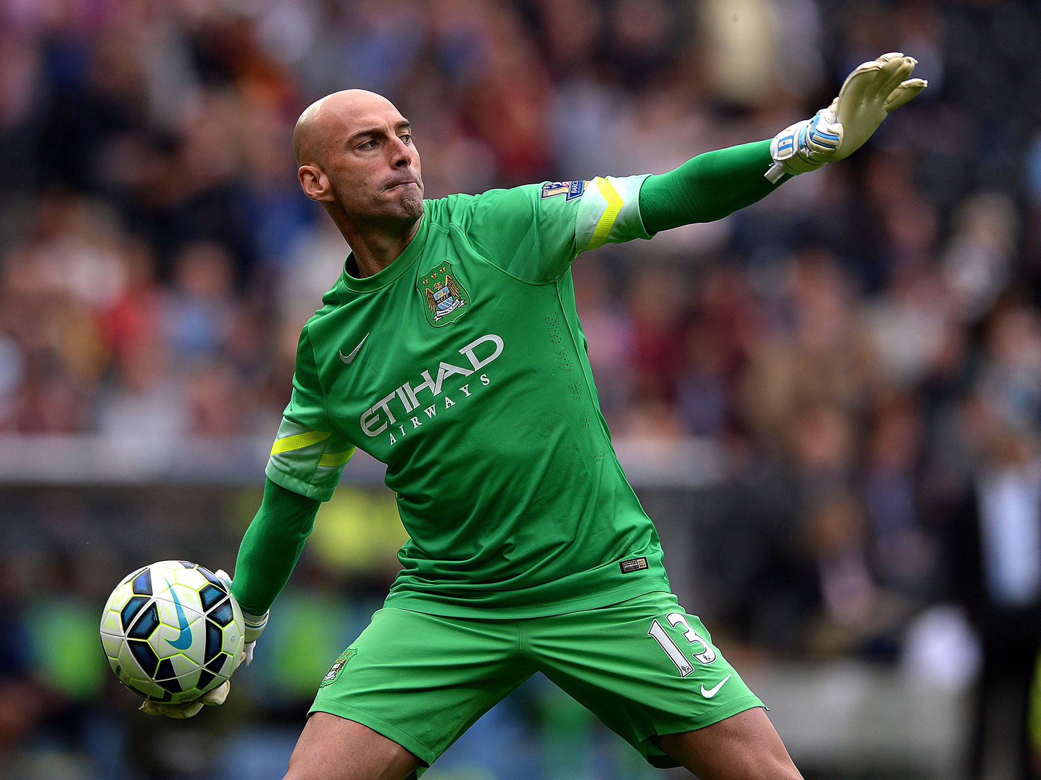 Willy Caballero has started City's last two matches