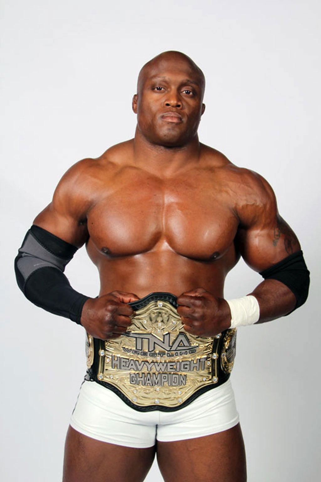 Lashley became champion with TNA after just three months