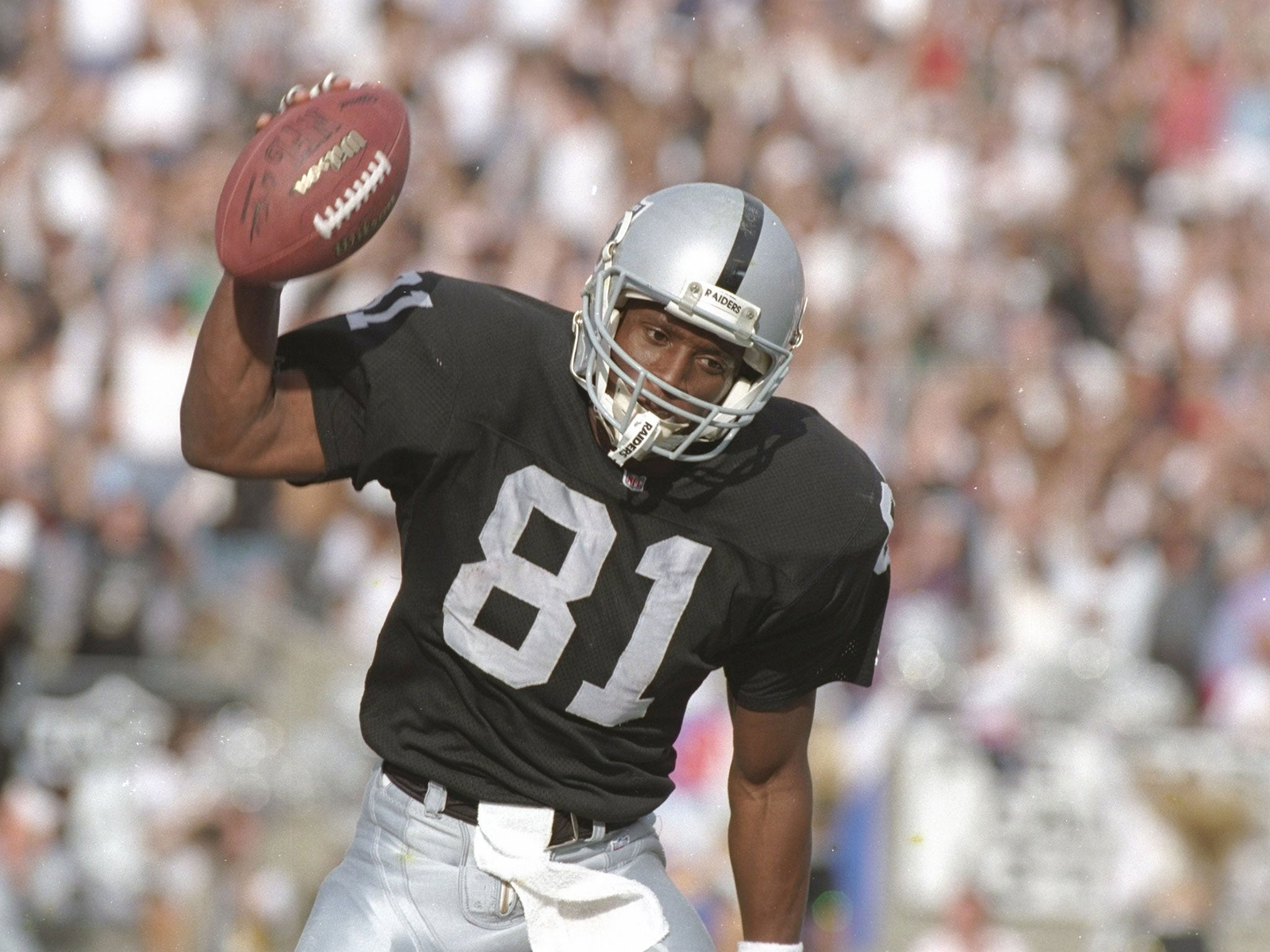 'Mr Raider' is one of the best receivers in NFL history and holds multiple team records for the Oakland Raiders