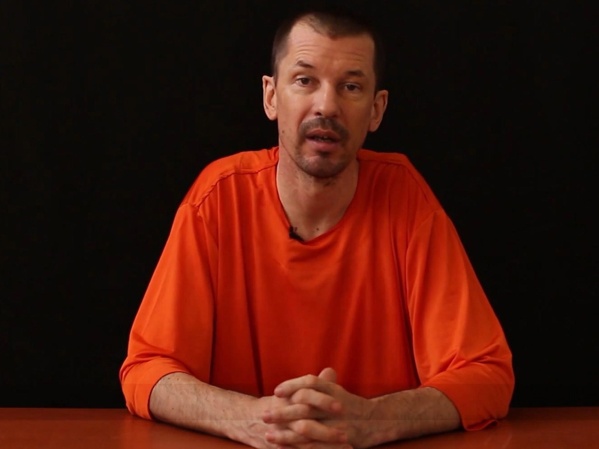 John Cantlie, a freelance journalist, was kidnapped by Isis in November 2012