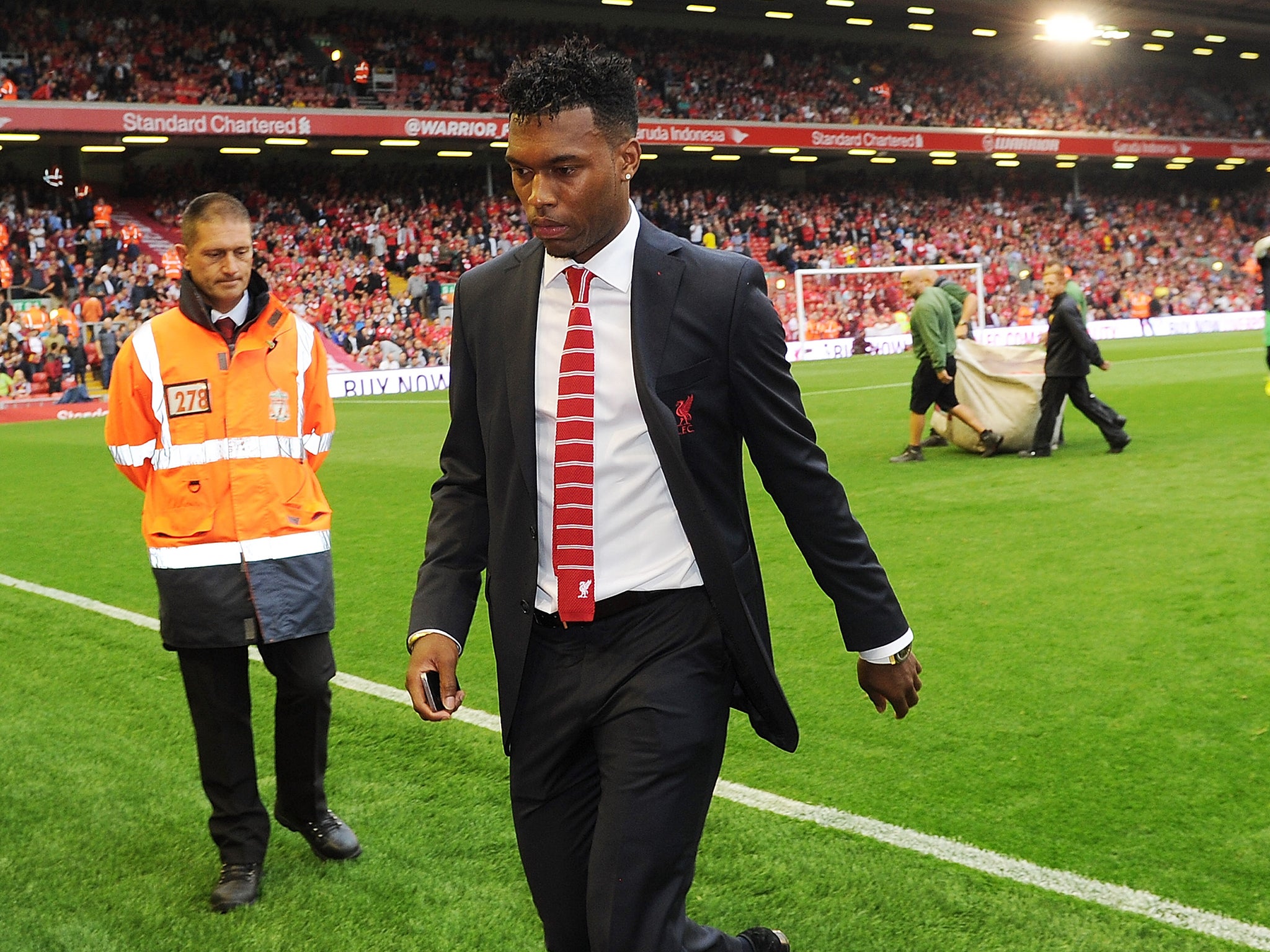 Daniel Sturridge at Anfield