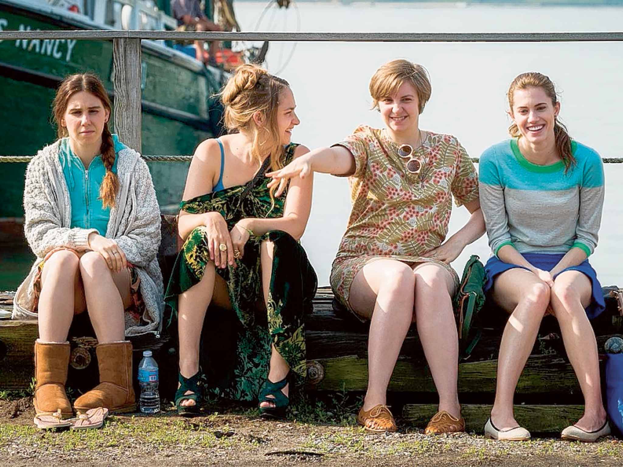 Lena Dunham in HBO's 'Girls'