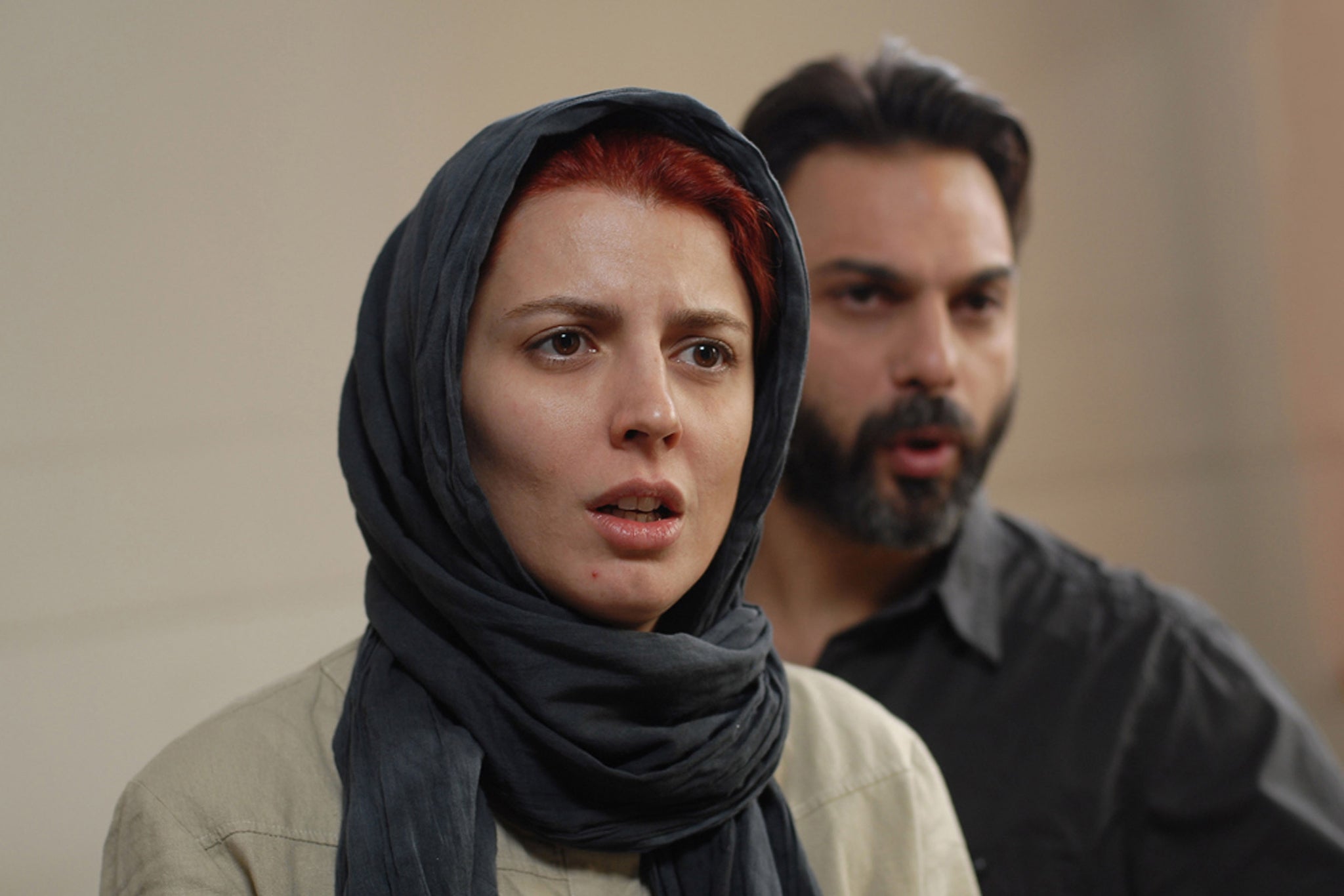 Peyman Moaadi and Leila Hatami in 'A Separation'