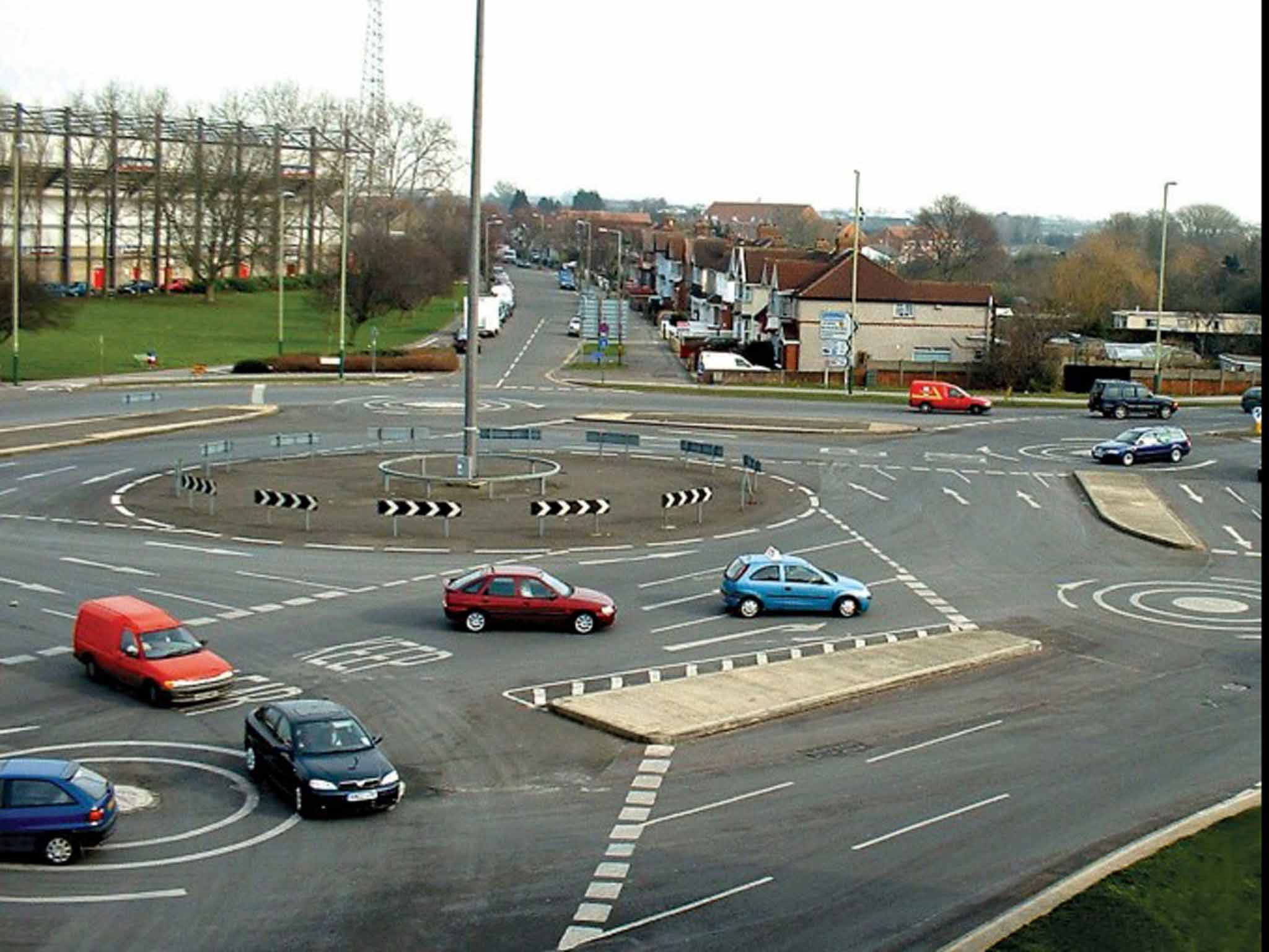 Magic roundabouts: the gyratory system that has excited enthusiasts in Swindon